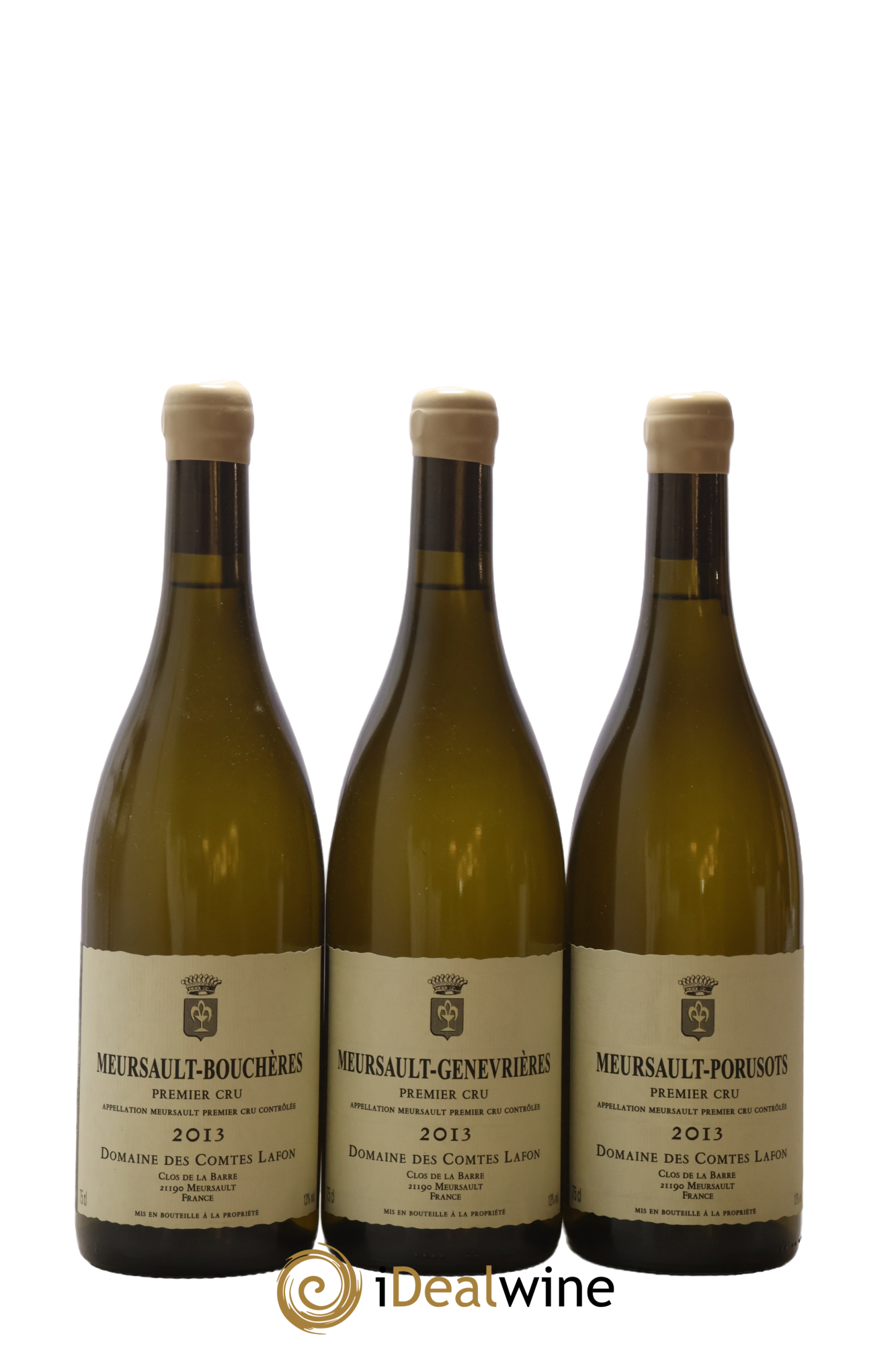 Meursault 1er Cru Caisse Prestige 6 Climats Comtes Lafon (Domaine des)  2013 - Lot de 6 bouteilles - 2
