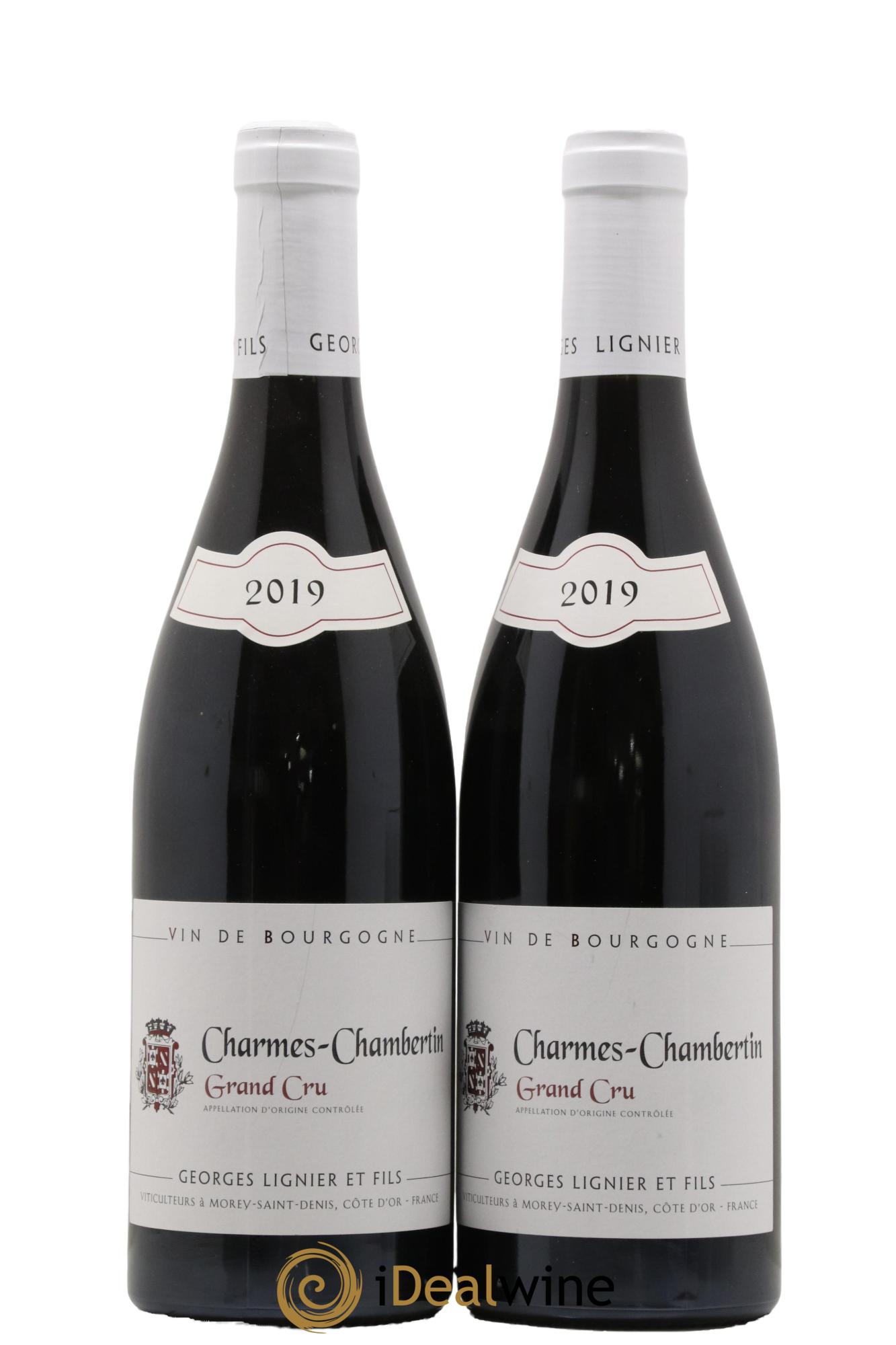 Charmes-Chambertin Grand Cru Georges Lignier 2019 - Lot de 2 bouteilles - 0