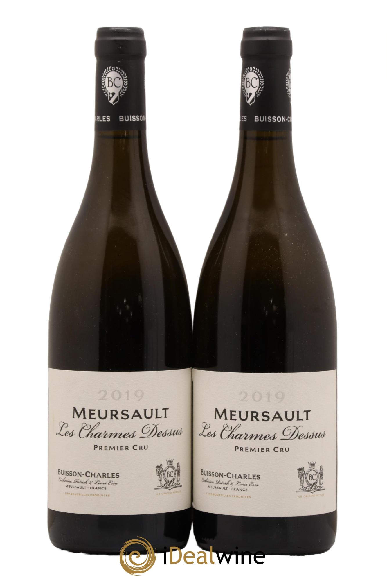 Meursault 1er Cru Charmes Buisson-Charles (Domaine) 2019 - Lot de 2 bouteilles - 0