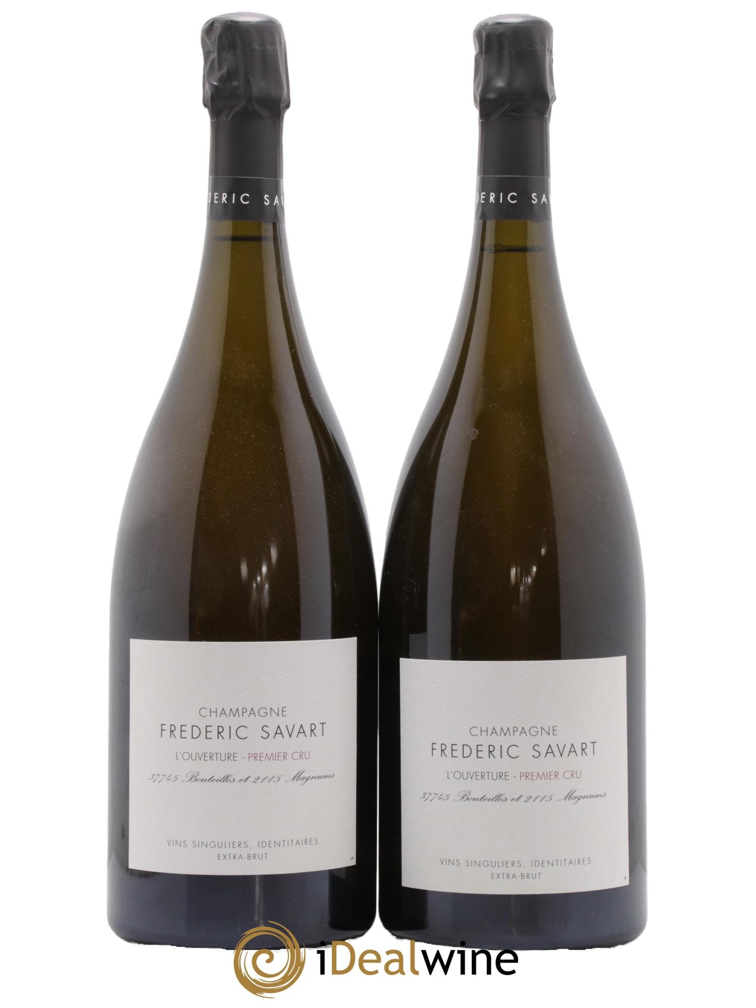 L'Ouverture 1er Cru Brut Savart - Lot de 2 magnums - 0