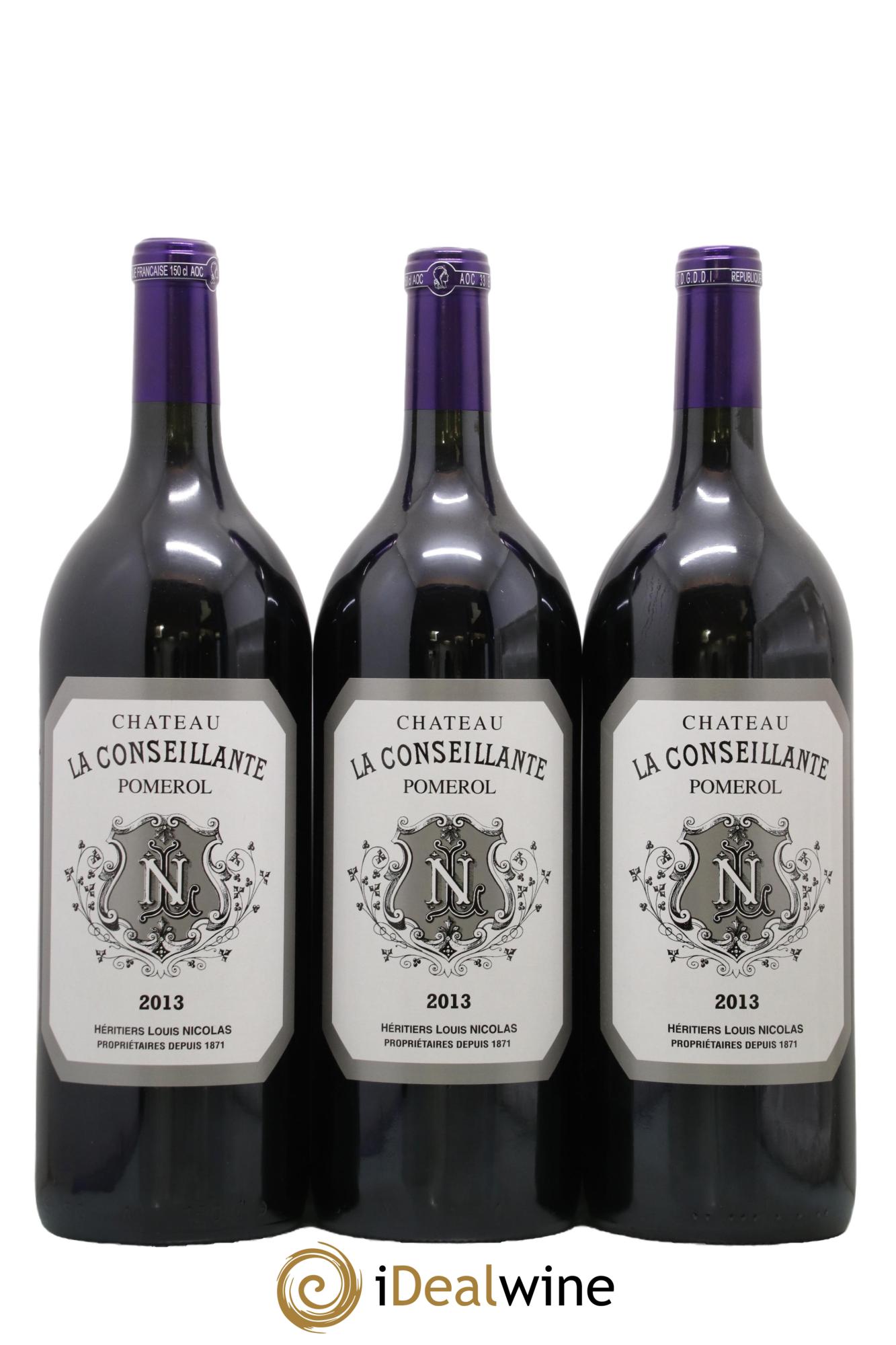 Château la Conseillante 2013 - Lot of 3 magnums - 0