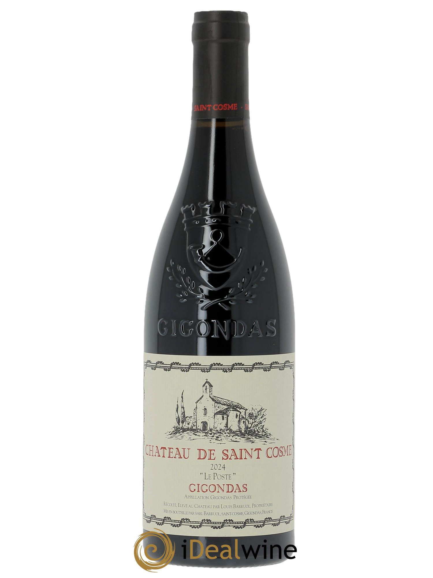 Gigondas Le Poste Saint Cosme 2024 - Lot de 1 bouteille - 0