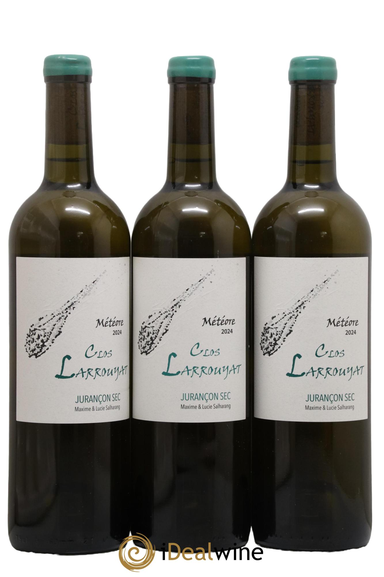 Jurançon sec Météore Clos Larrouyat 2024 - Lot of 3 bottles - 0