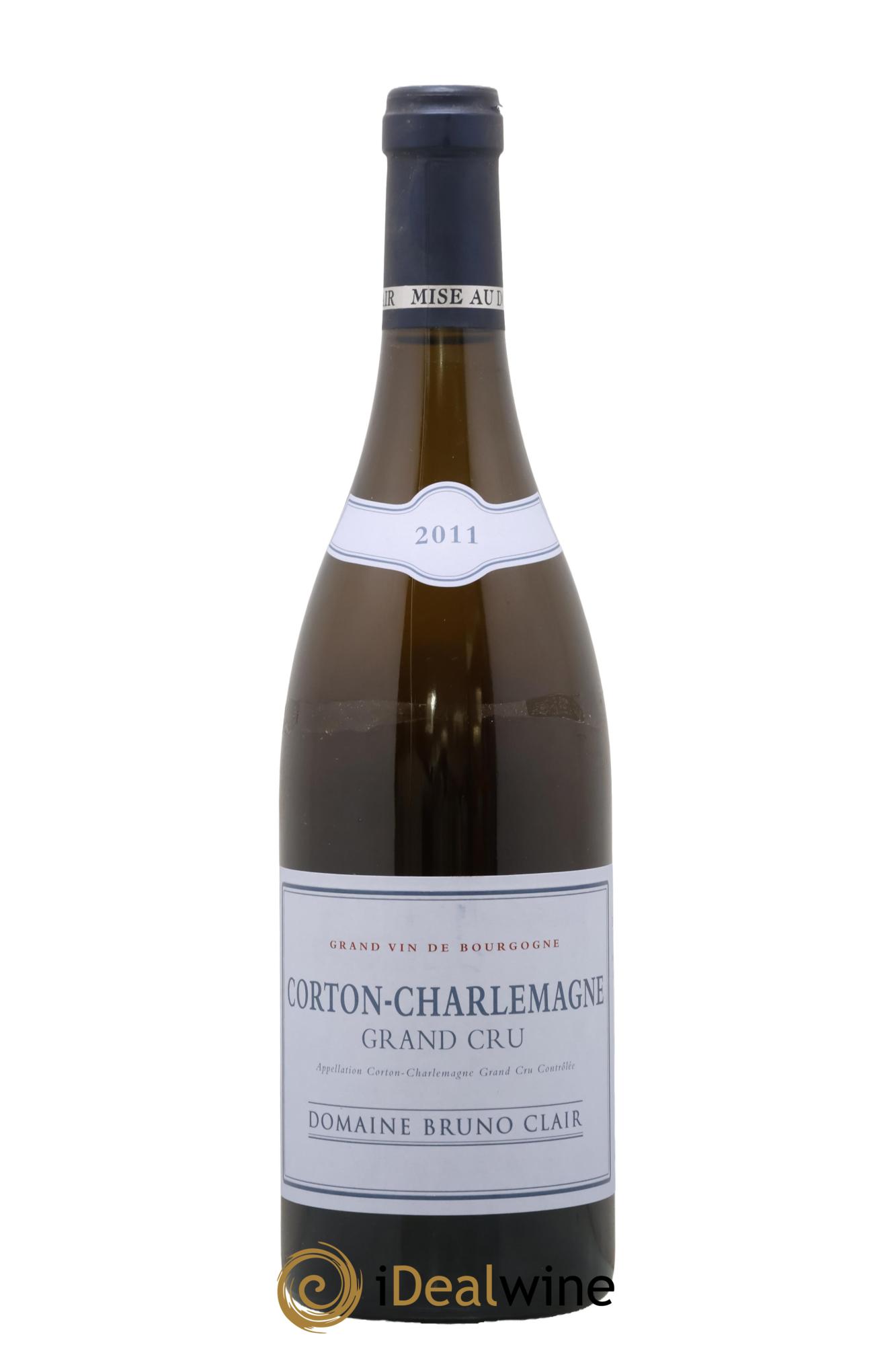 Corton-Charlemagne Grand Cru Bruno Clair (Domaine) 2011 - Lot of 1 bottle - 0