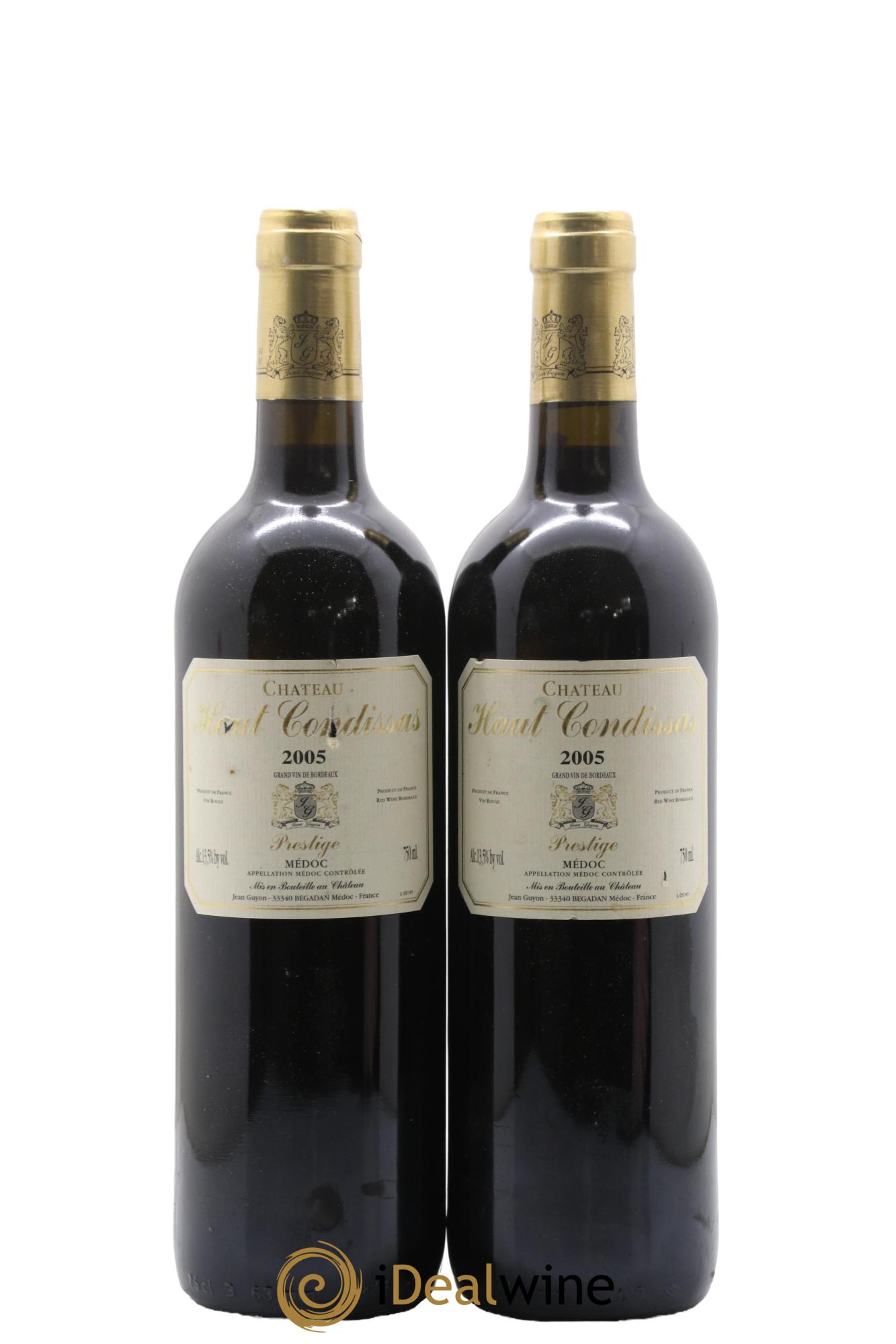 Haut-Condissas 2005 - Posten von 2 Flaschen - 0