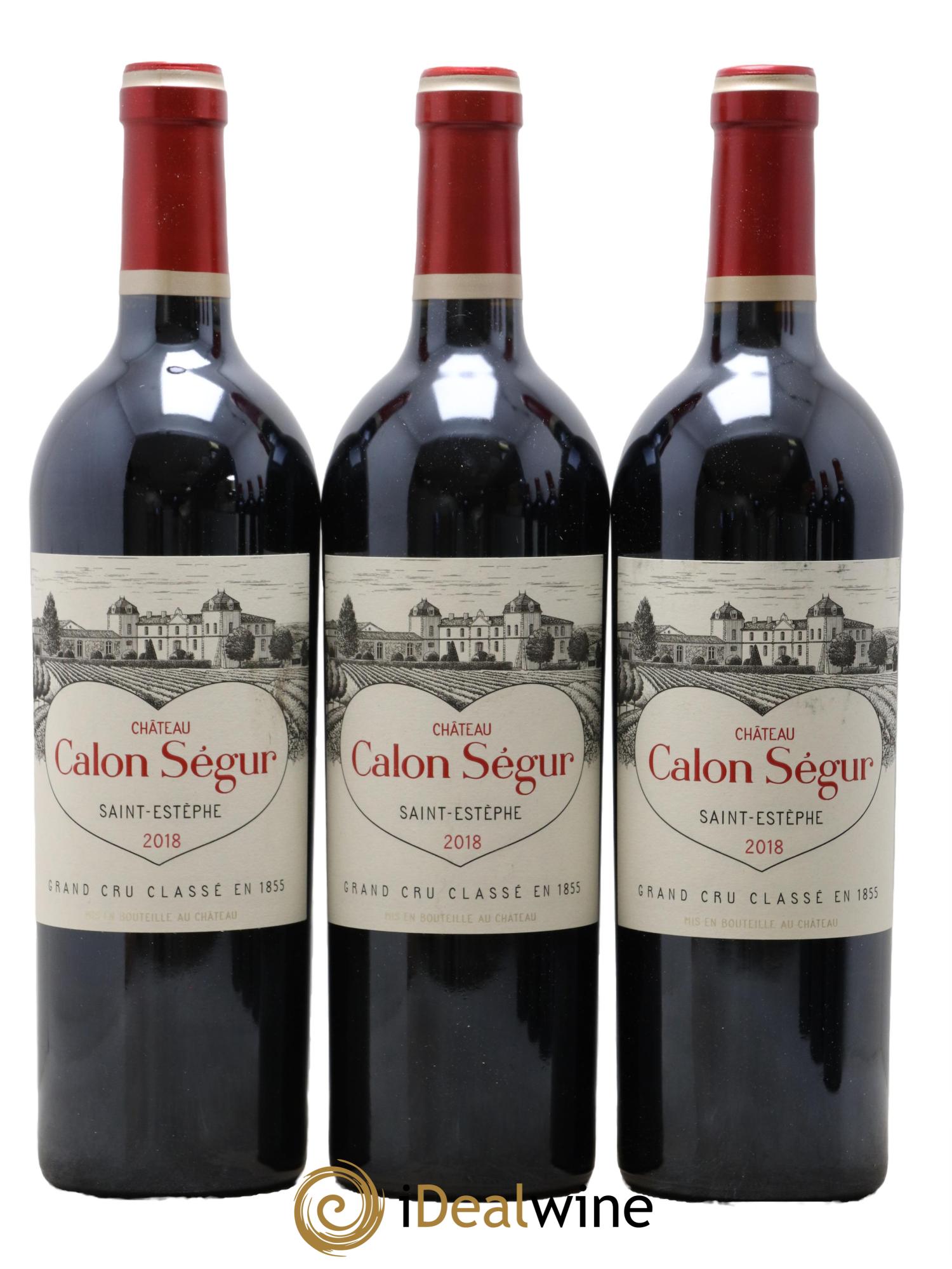 Château Calon Ségur 3ème Grand Cru Classé 2018 - Lotto di 6 bottiglie - 2