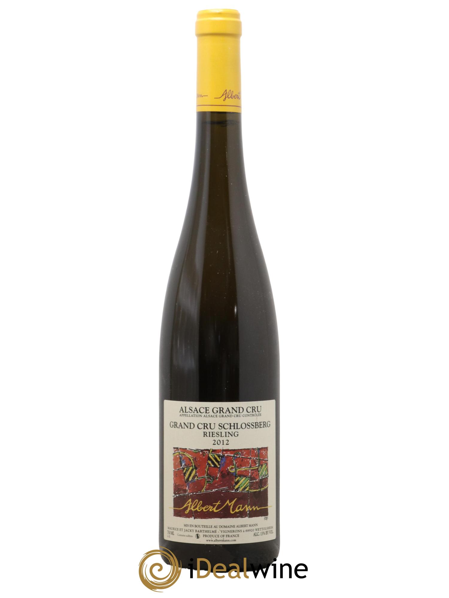 Alsace Riesling Grand Cru Schlossberg Albert Mann 2012 - Lotto di 1 bottiglia - 0