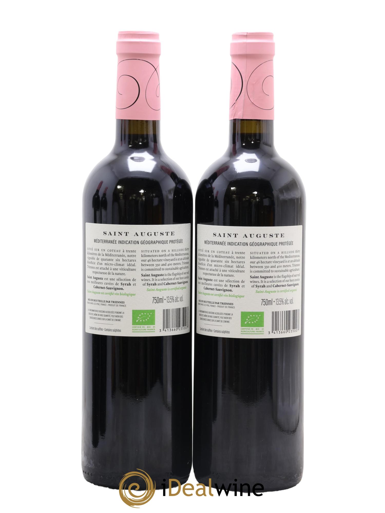 Var St Auguste Triennes (Domaine) 2018 - Lot de 2 bouteilles - 1