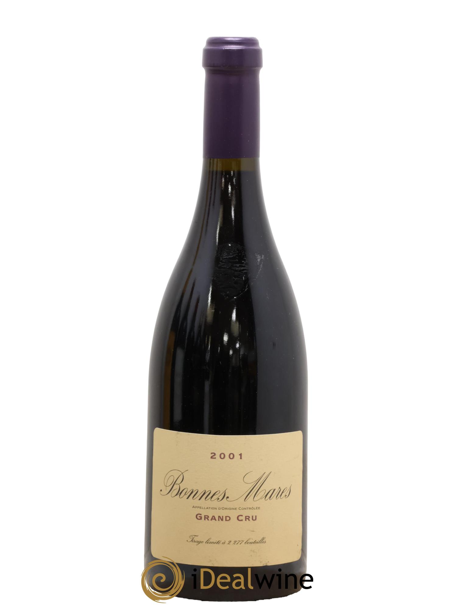 Bonnes-Mares Grand Cru La Vougeraie 2001 - Lot of 1 bottle - 0