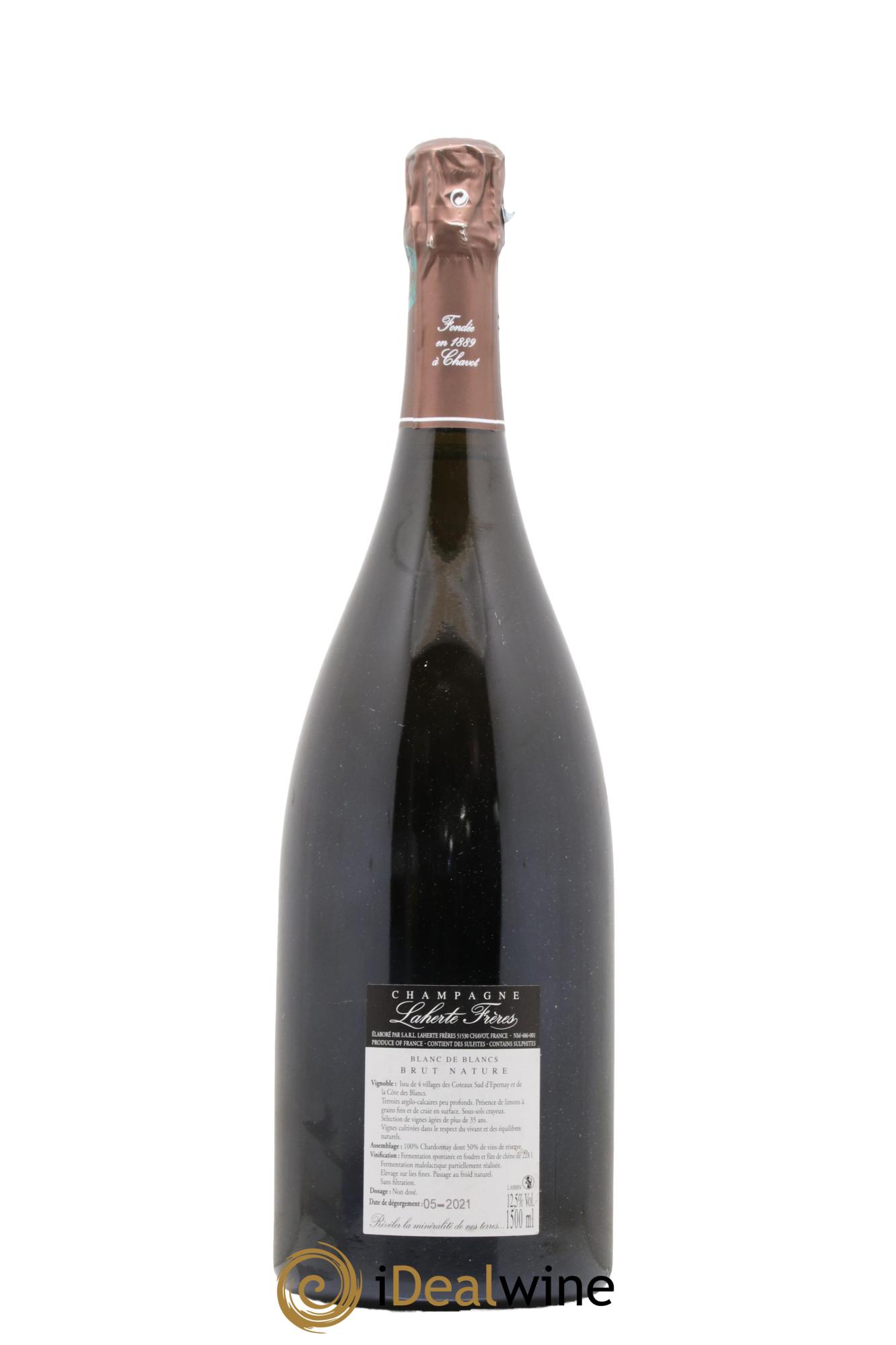 Blanc de Blancs Brut Nature Laherte Frères - Lotto di 1 magnum - 1
