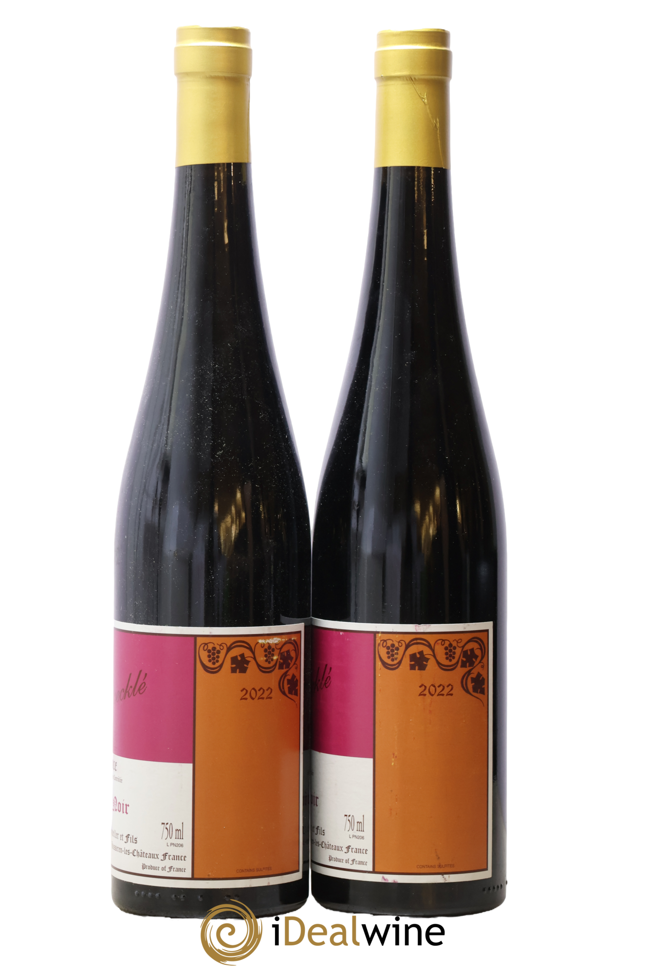 Alsace Pinot Noir Bildstoeckle Gérard Schueller (Domaine) 2022 - Lot de 2 bouteilles - 1