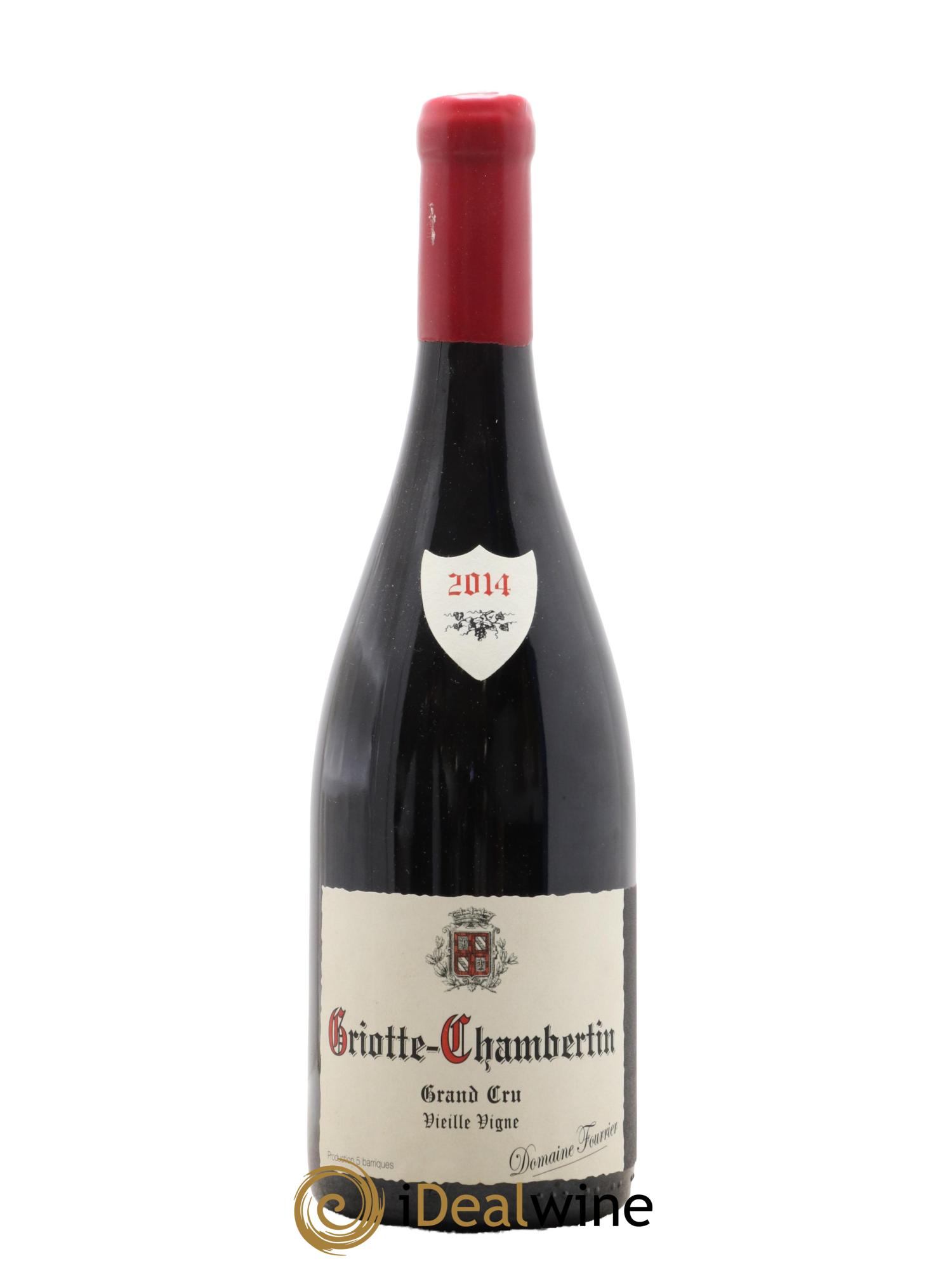 Griotte-Chambertin Grand Cru Vieille Vigne Fourrier (Domaine) 2014 - Lot de 1 bouteille - 0