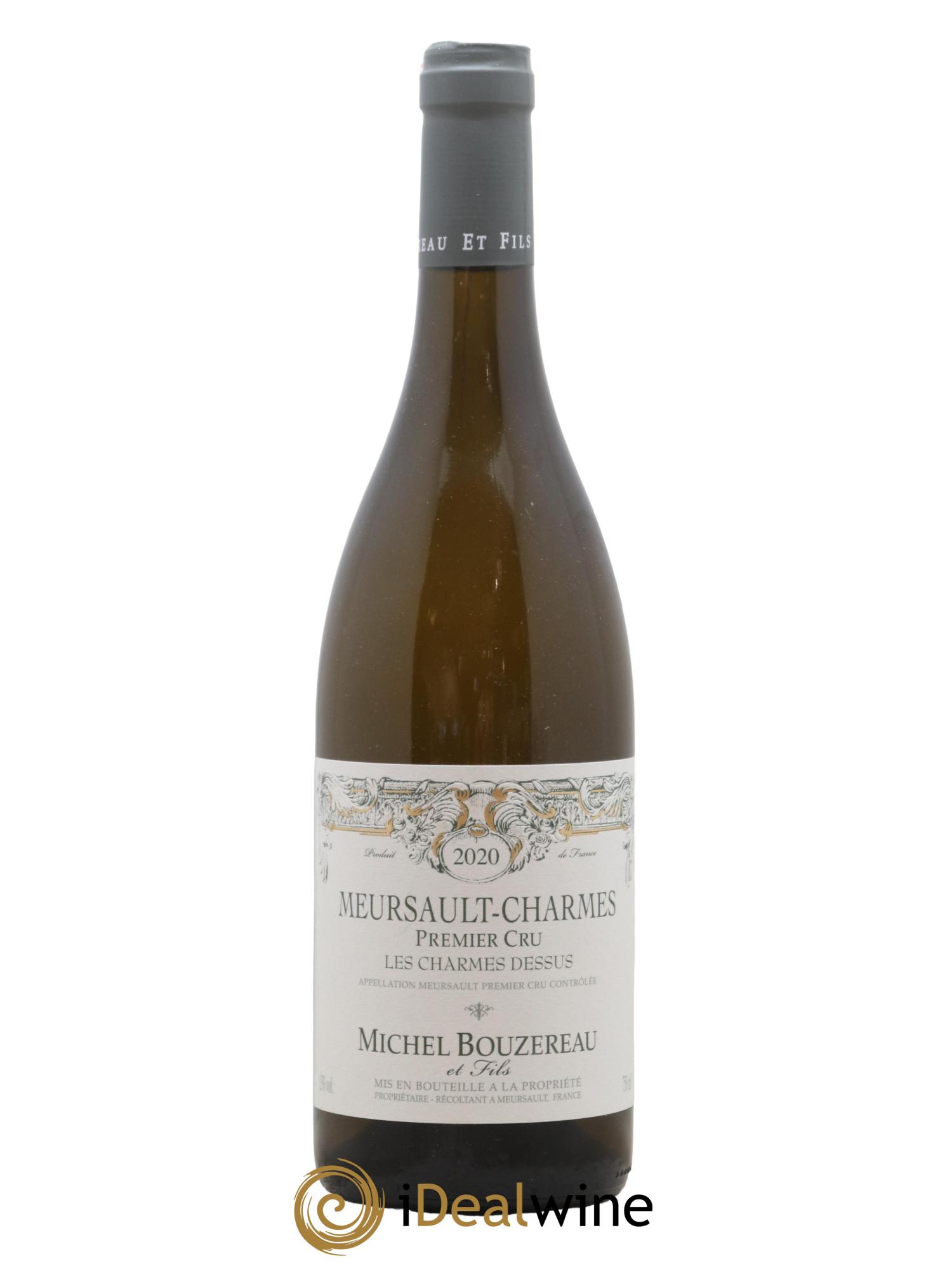 Meursault 1er Cru Charmes Les Charmes Dessus Michel Bouzereau et Fils (Domaine) 2020 - Lot de 1 bouteille - 0
