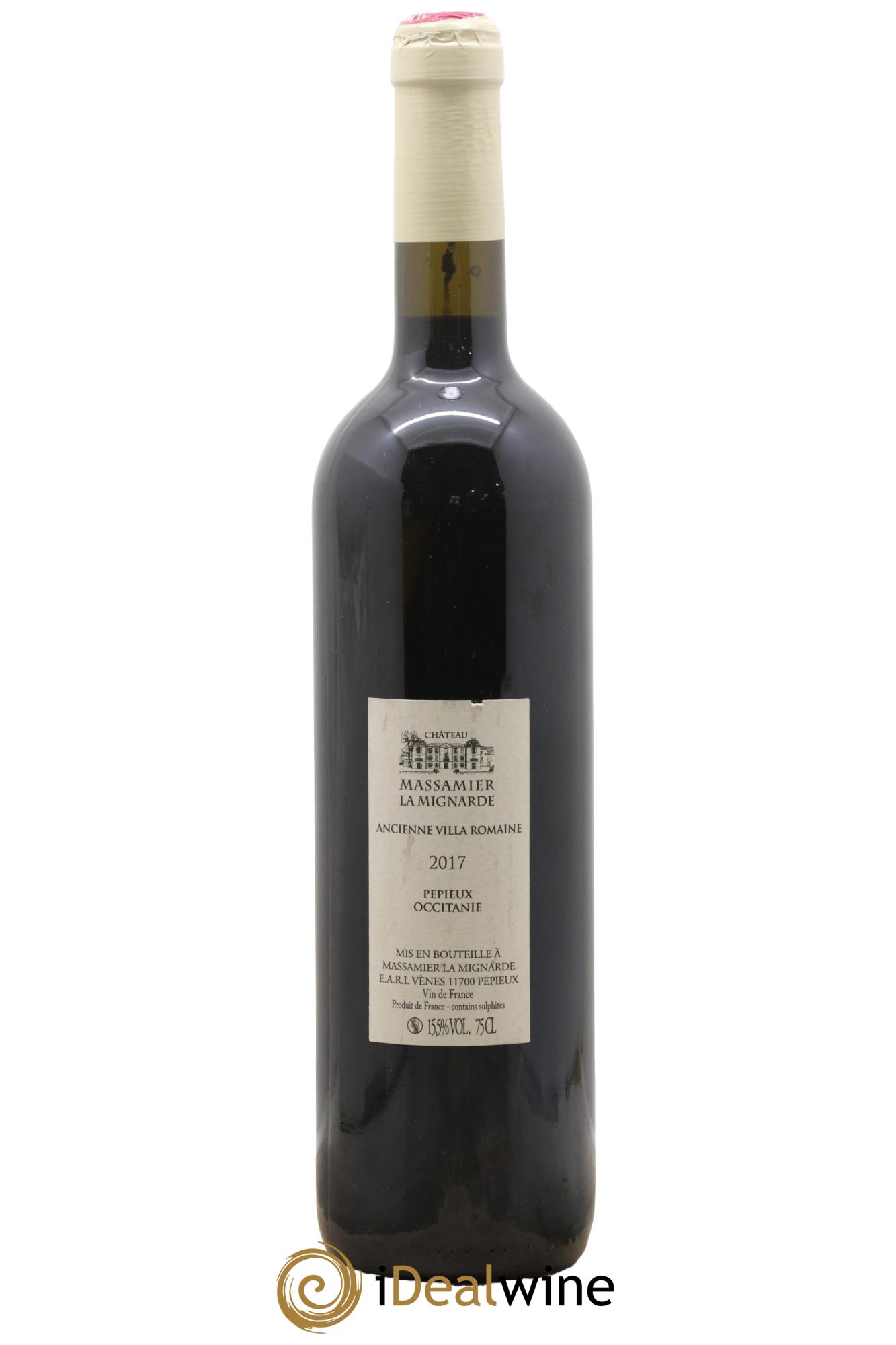 Vin de France Domvs Maximvs Massamier La Mignarde 2017 - Lot de 1 bouteille - 1