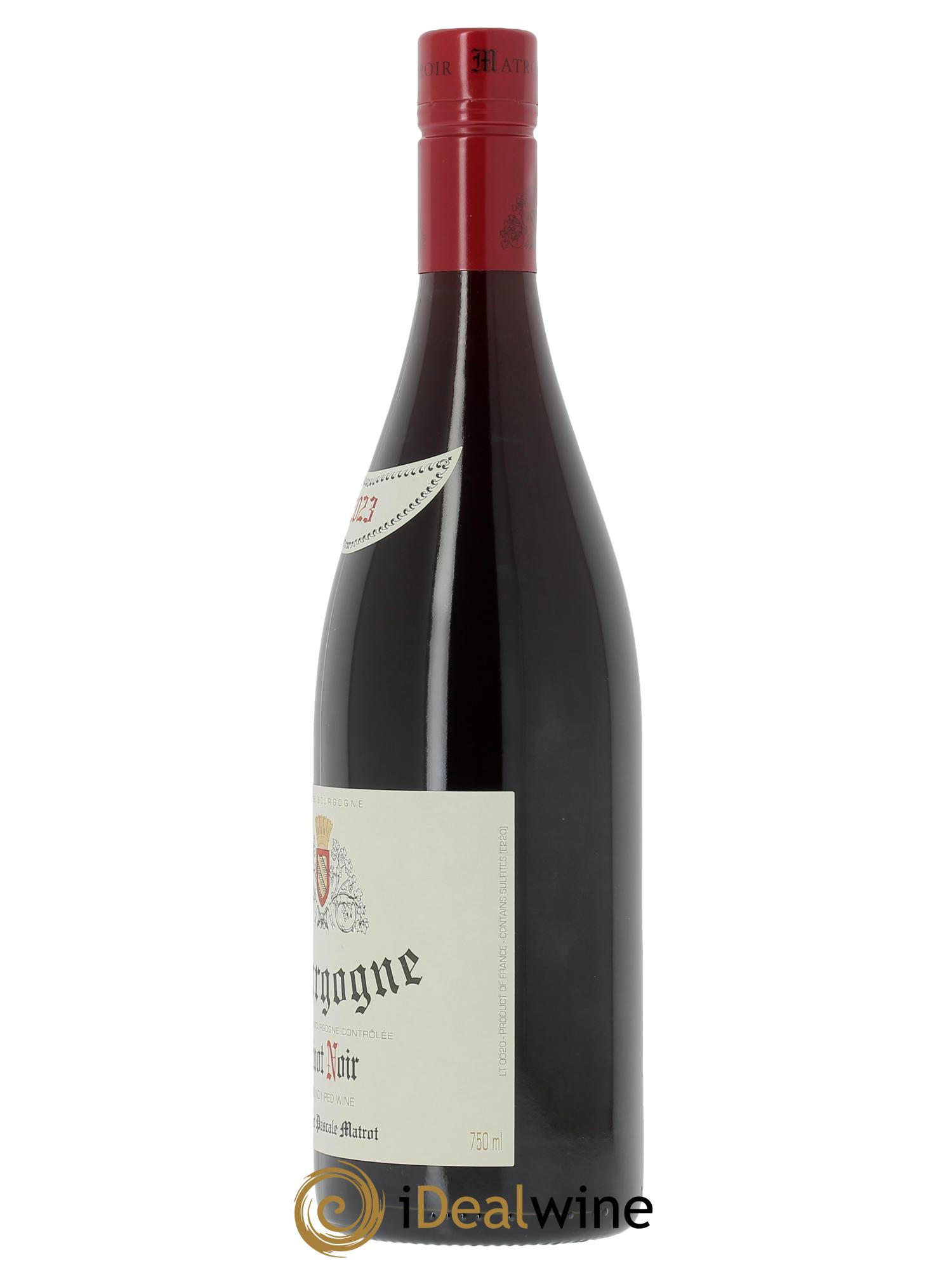 Bourgogne Pinot noir Domaine Matrot  2023 - Lotto di 1 bottiglia - 1