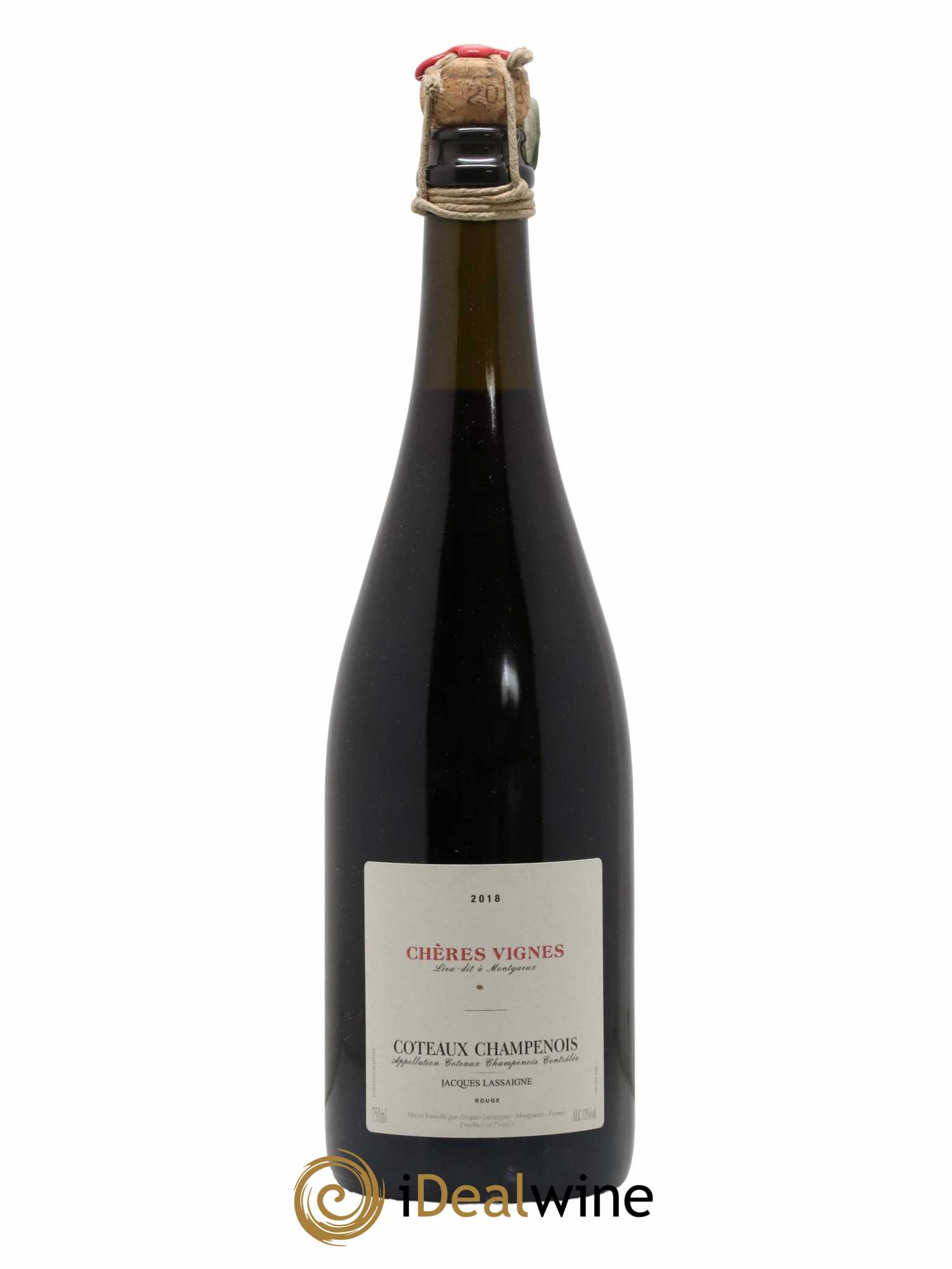 Coteaux Champenois Chères Vignes Jacques Lassaigne 2018 - Lot de 1 bouteille - 0