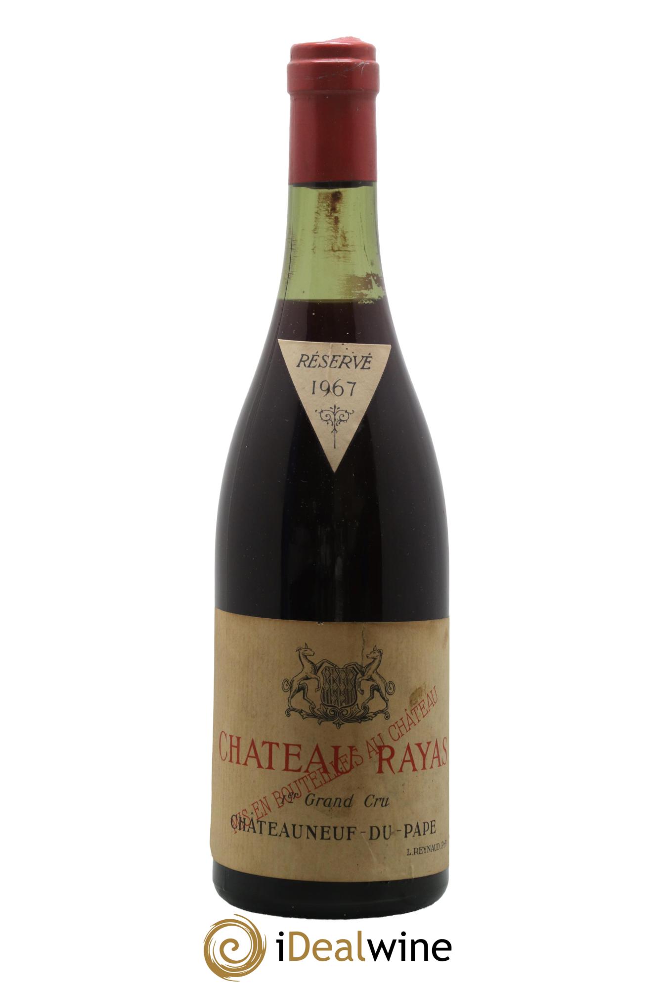 Châteauneuf-du-Pape Château Rayas Emmanuel Reynaud 1967 - Lot de 1 bouteille - 0