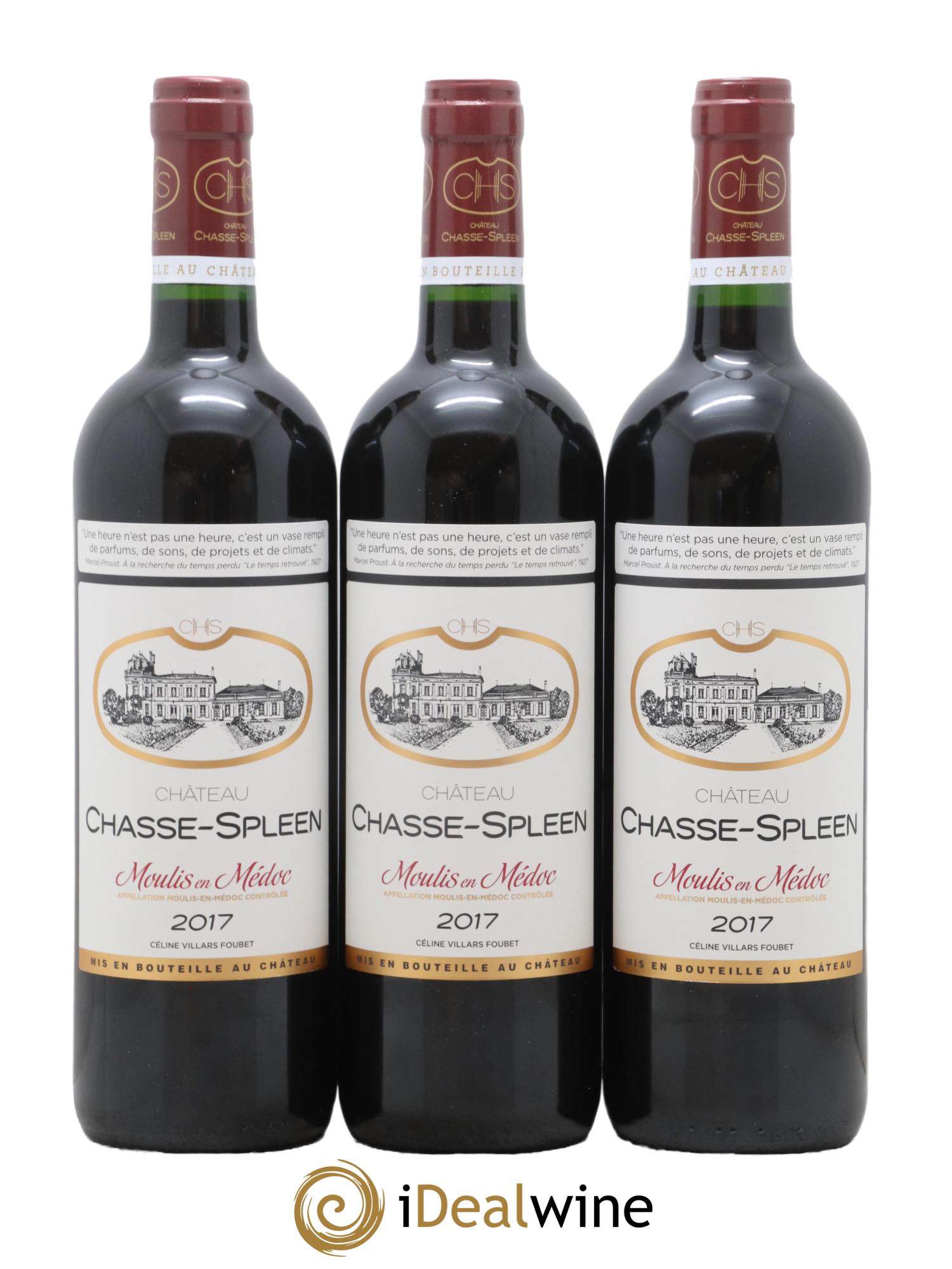 Château Chasse Spleen 2017 - Lot de 6 bouteilles - 2