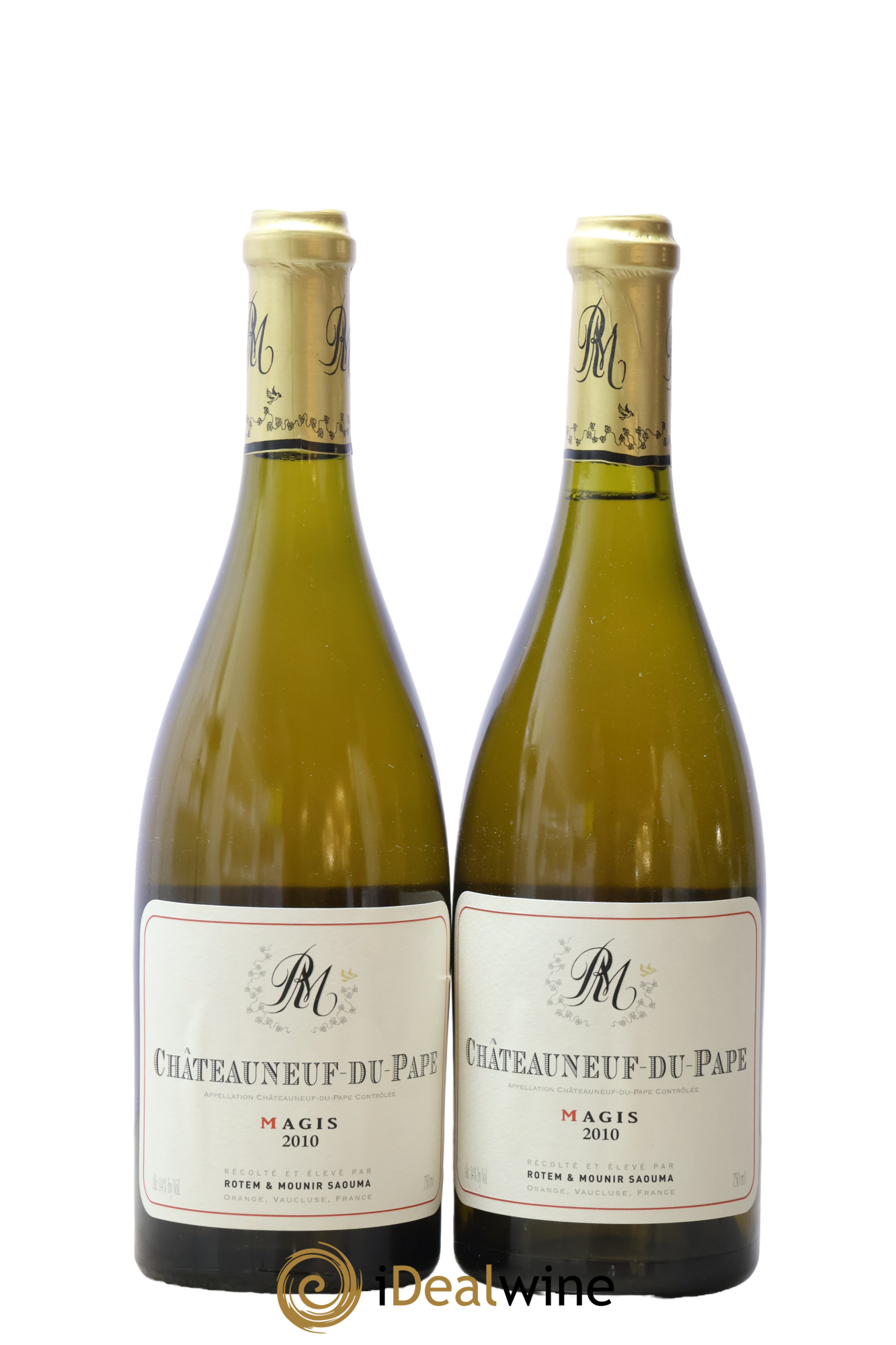 Châteauneuf-du-Pape Magis Rotem & Mounir Saouma 2010 - Lot de 2 bouteilles - 0