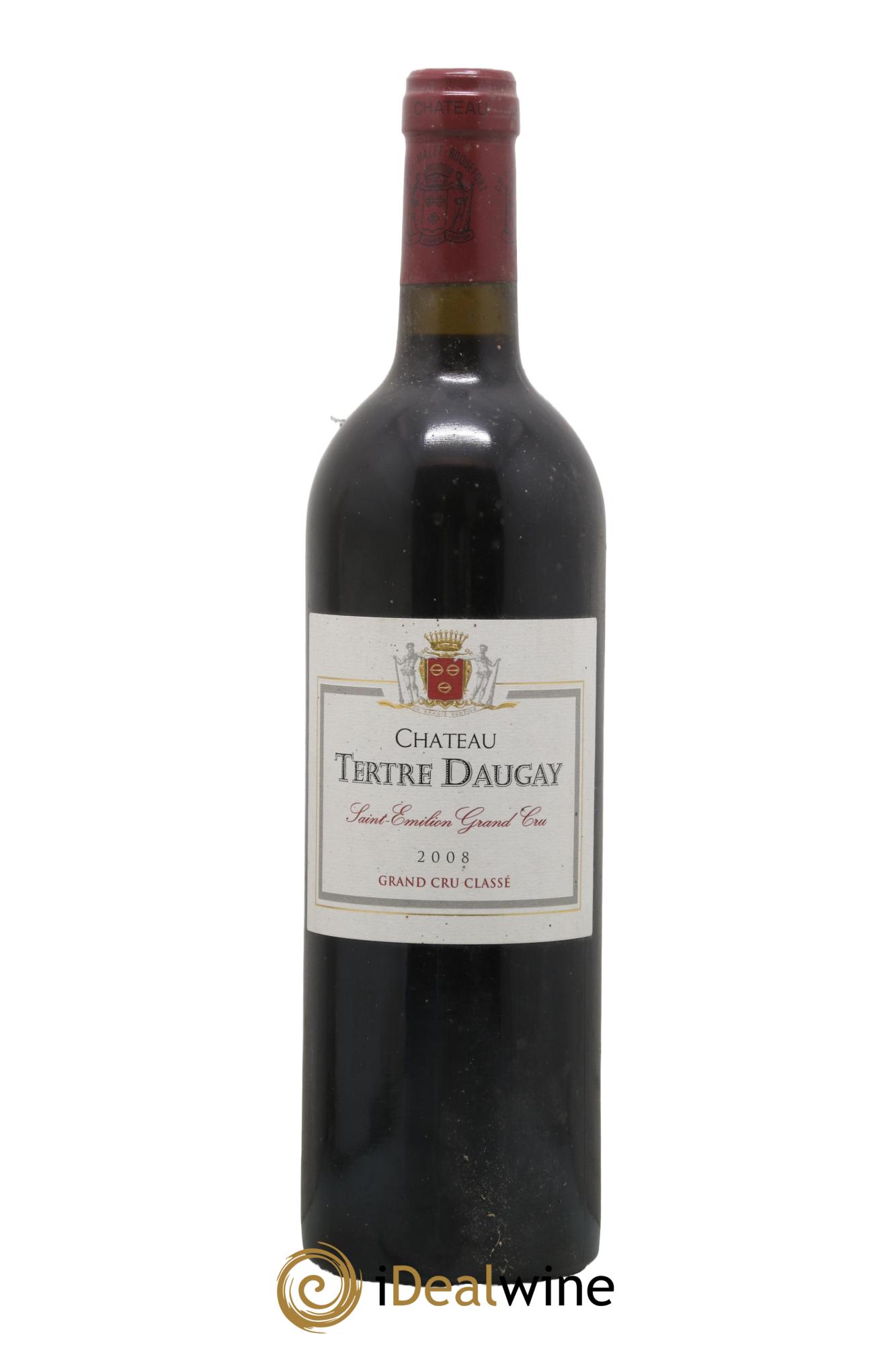 Château Tertre Daugay Grand Cru Classé 2008 - Lot de 1 bouteille - 0