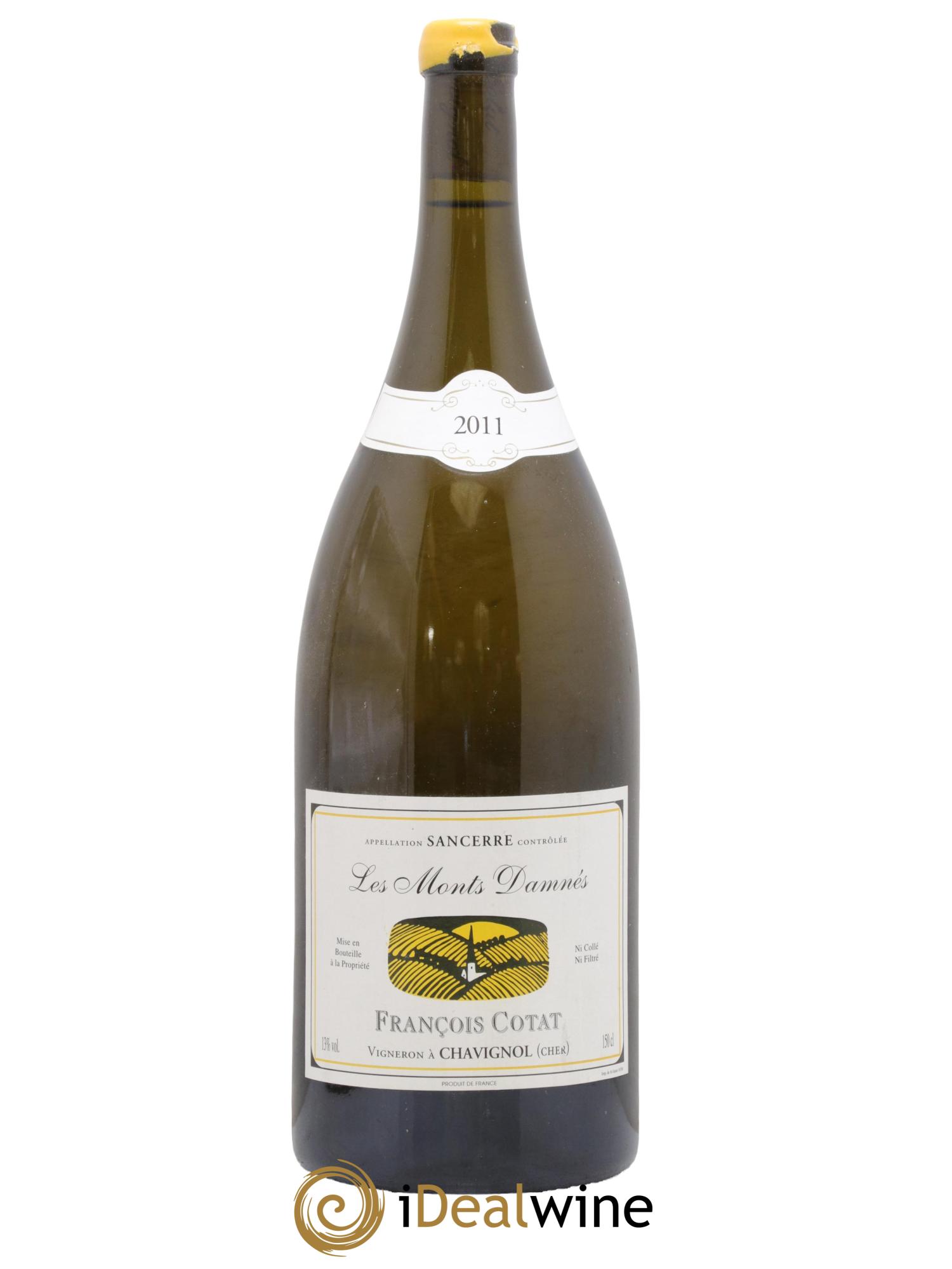 Sancerre Les Monts Damnés François Cotat 2011 - Lot of 1 magnum - 0