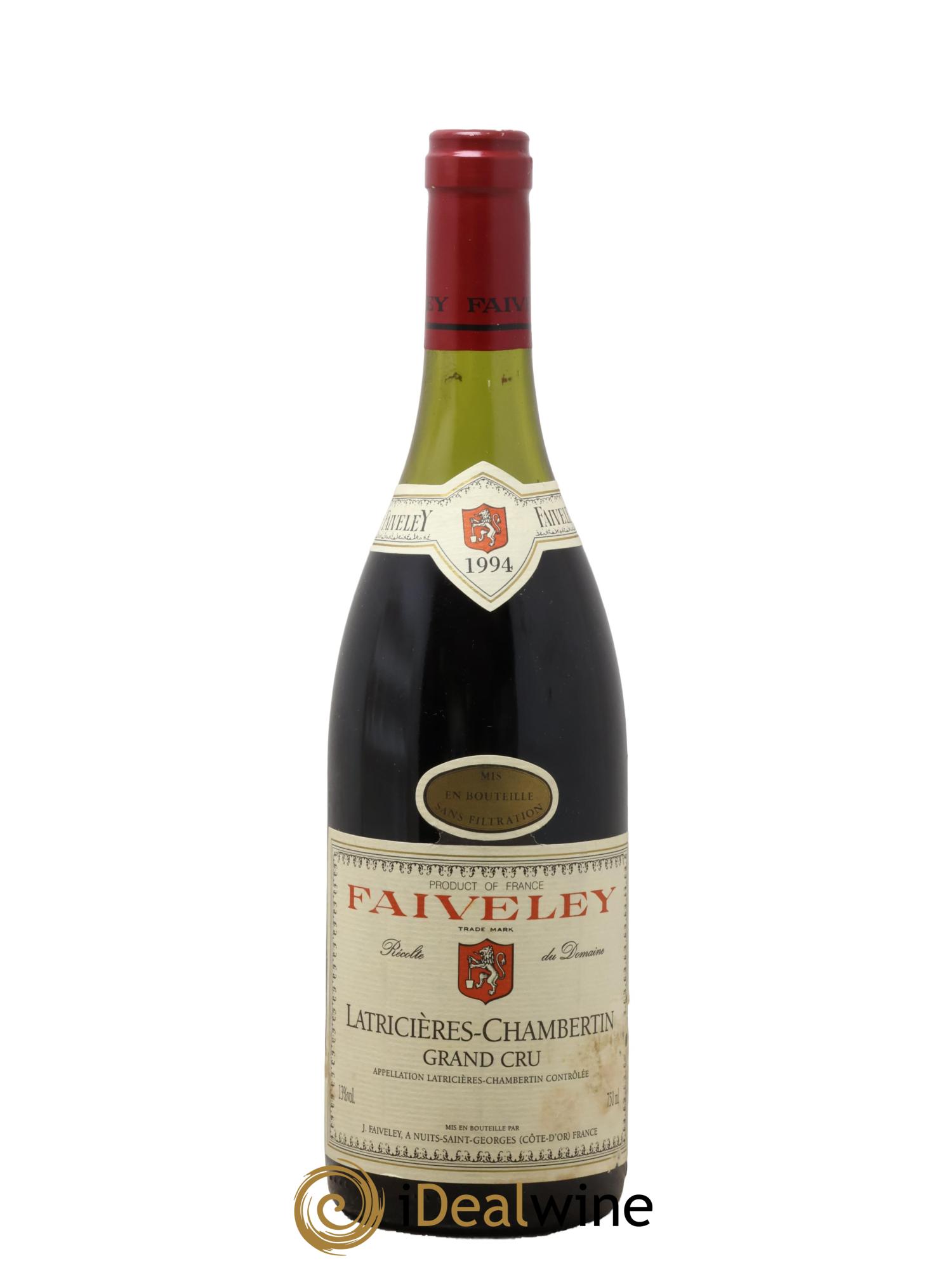 Latricières-Chambertin Grand Cru Faiveley 1994 - Lotto di 1 bottiglia - 0