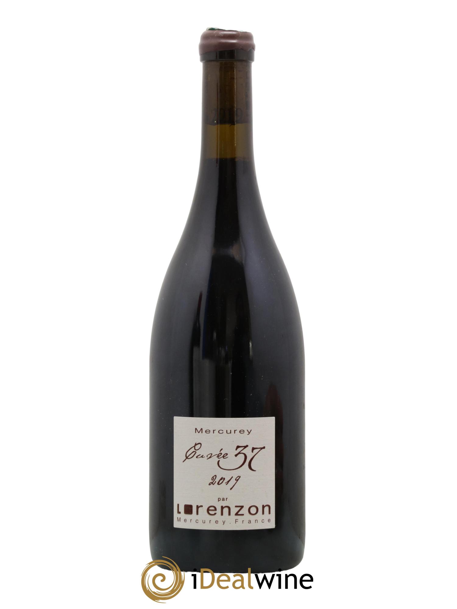 Mercurey Cuvee 37 Lorenzon 2019 - Lot de 1 bouteille - 0