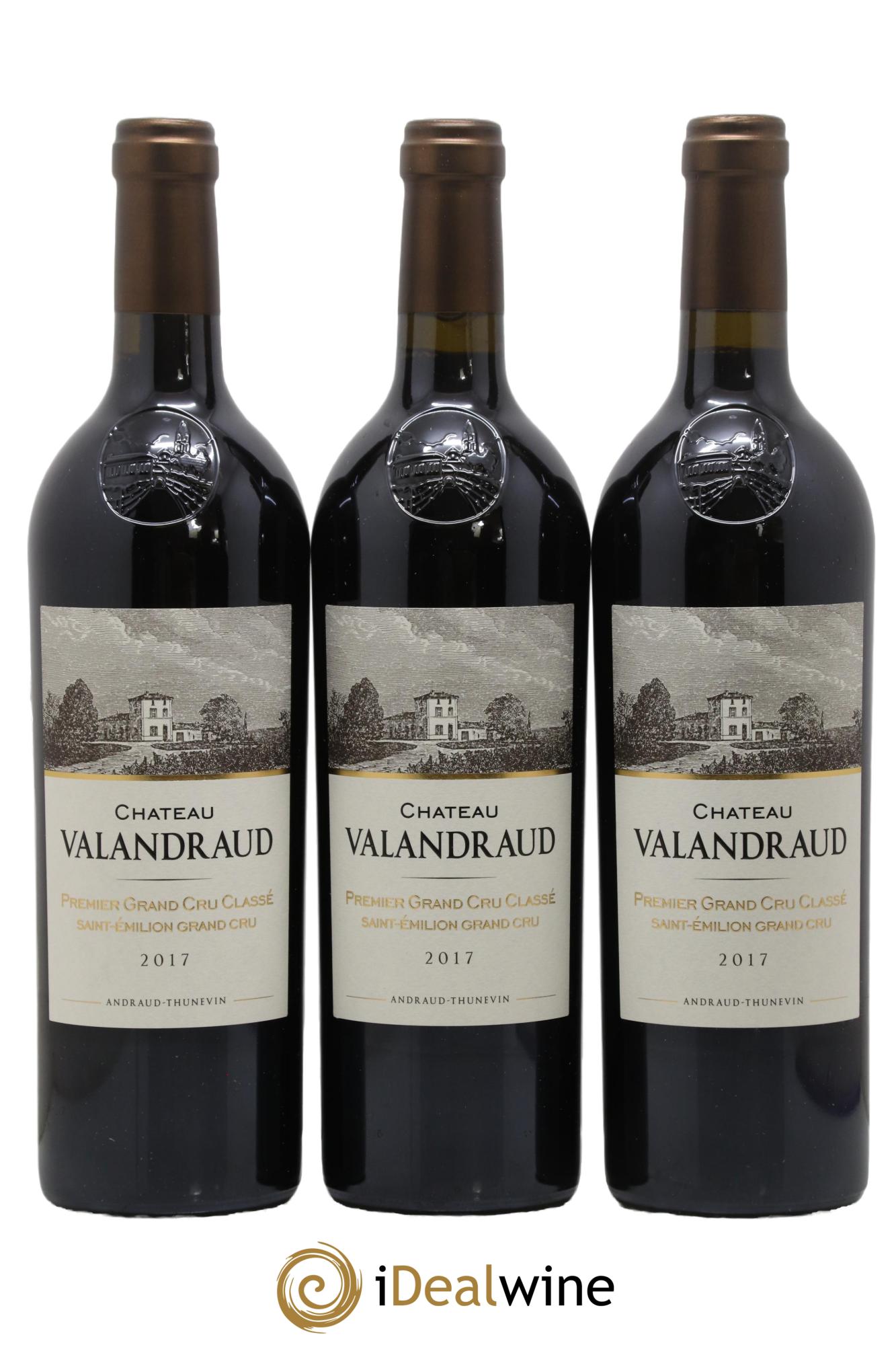 Château de Valandraud 2017 - Lot de 6 bouteilles - 1