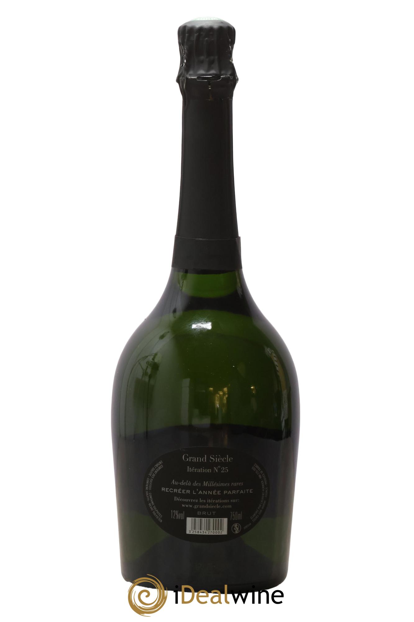 Grand Siècle Itération 25 Laurent Perrier - Lot de 1 bouteille - 1