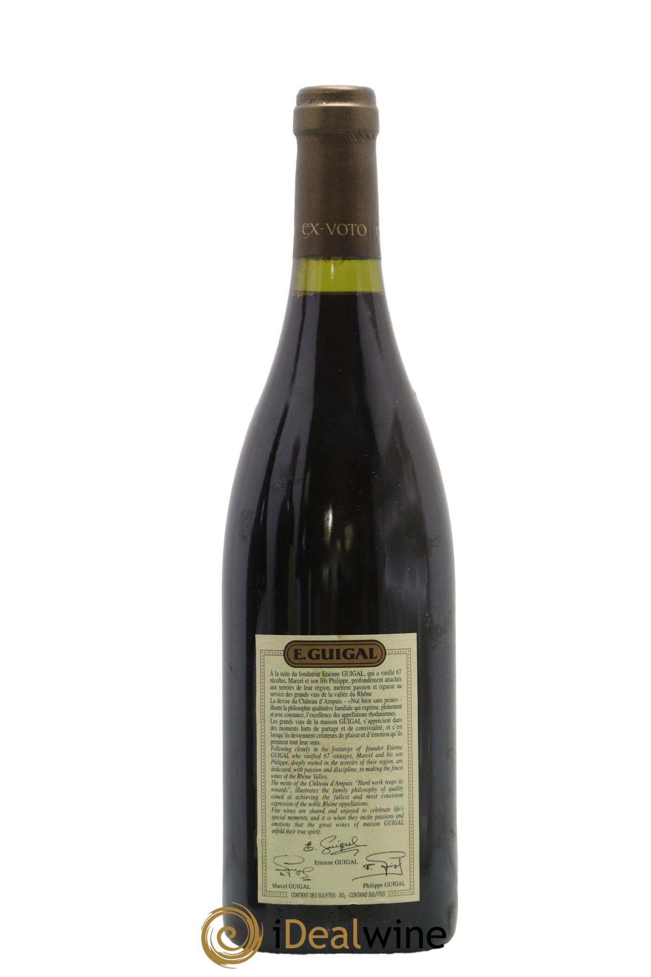 Ermitage Ex Voto Guigal 2003 - Lotto di 1 bottiglia - 1