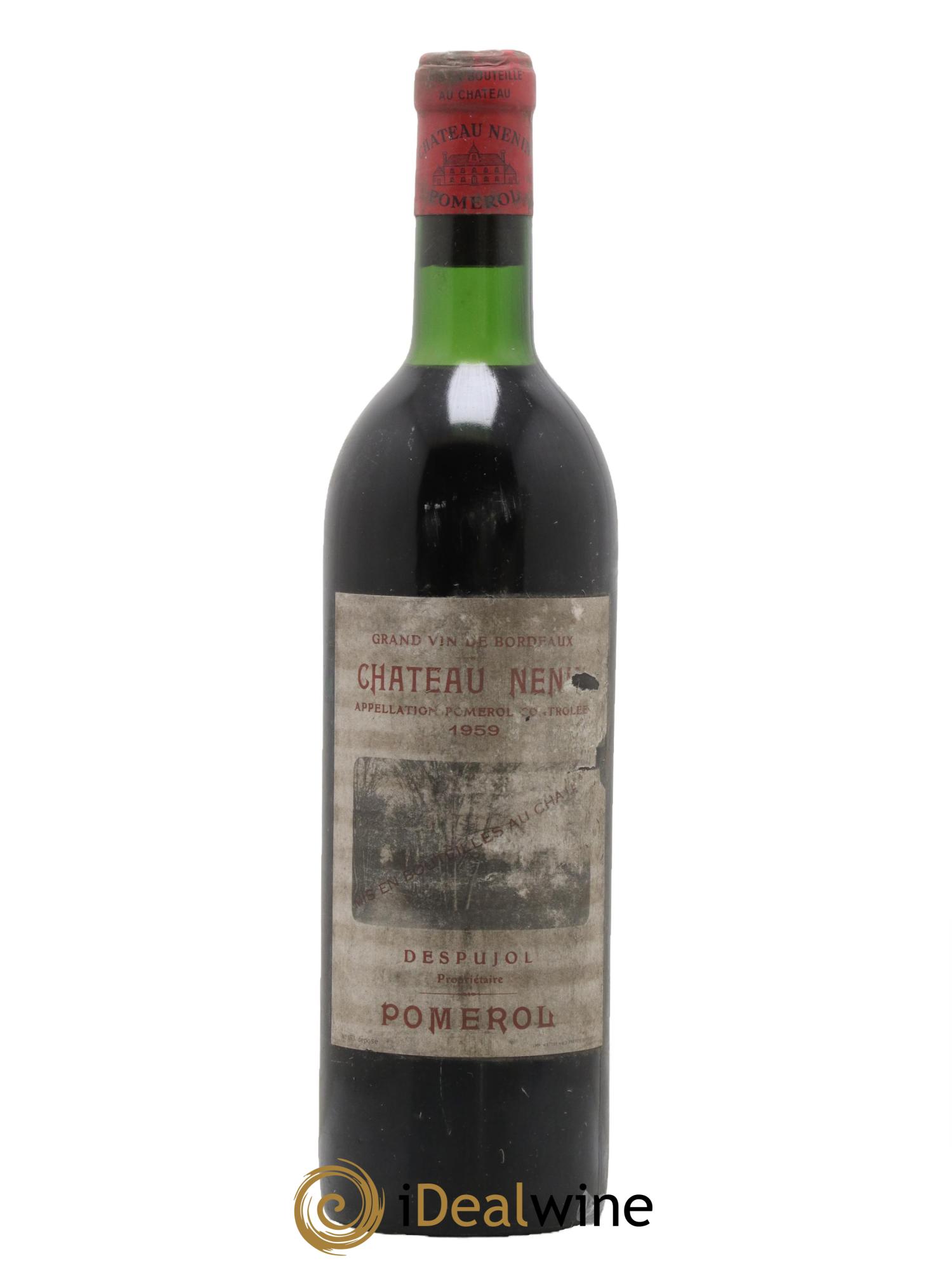 Château Nenin 1959 - Lot de 1 bouteille - 0