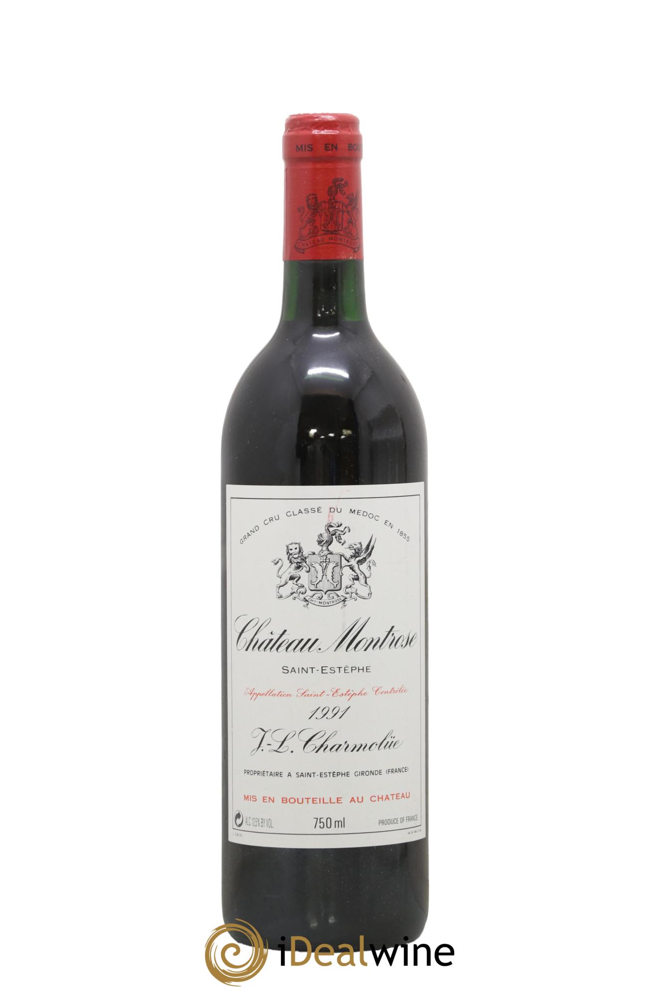 Château Montrose 2ème Grand Cru Classé 1991 - Lot de 1 bouteille - 0