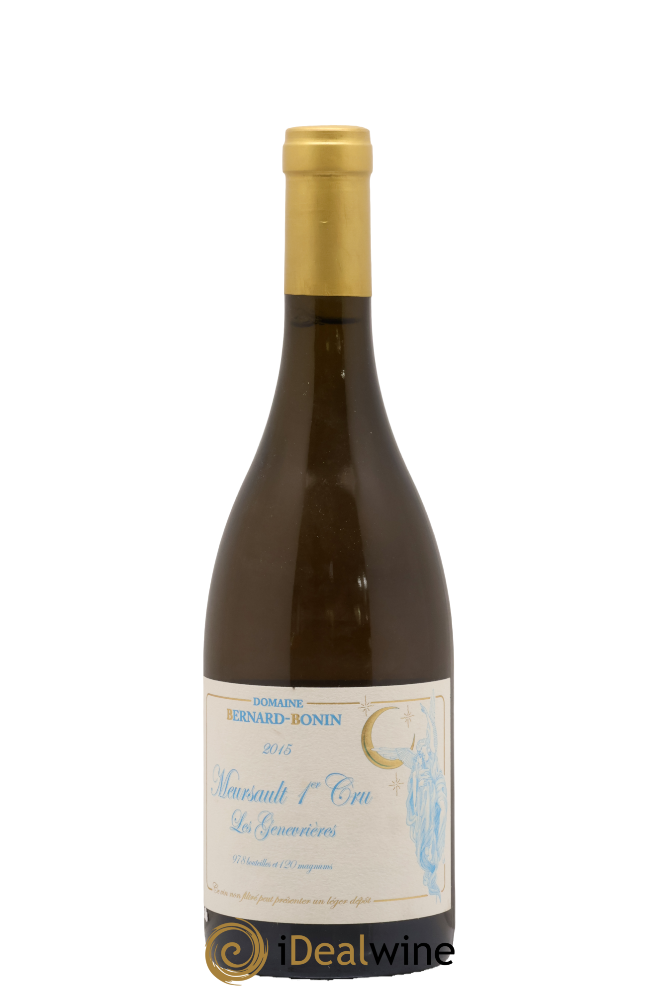 Meursault 1er Cru Les Genevrières Bernard Bonin 2015 - Lot of 1 bottle - 0