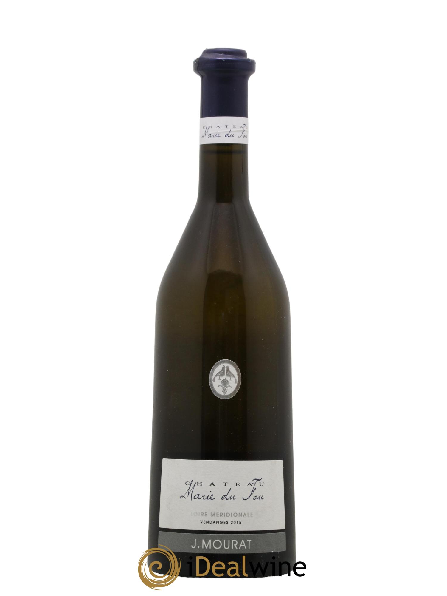 Val de Loire Chateau Marie du Fou J Mourat 2015 - Lot de 1 bouteille - 0