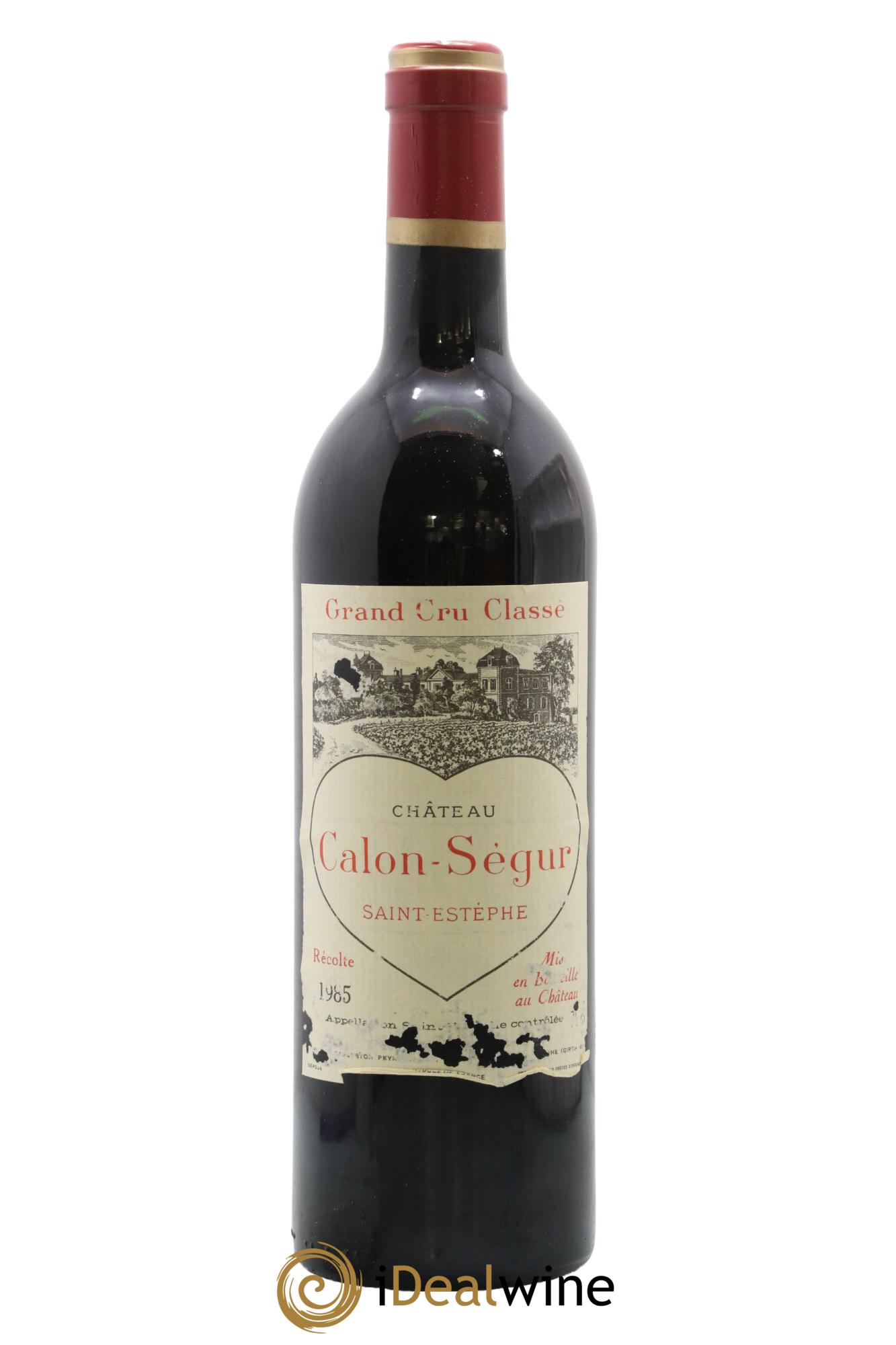 Château Calon Ségur 3ème Grand Cru Classé 1985 - Lot de 1 bouteille - 0