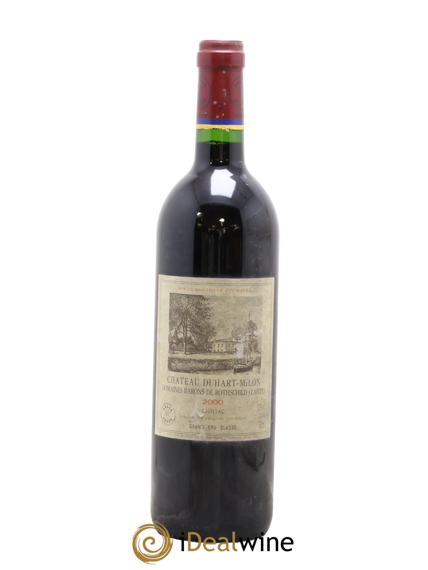 Château Duhart-Milon 4ème Grand Cru Classé 2000 - Lot de 1 bouteille - 0