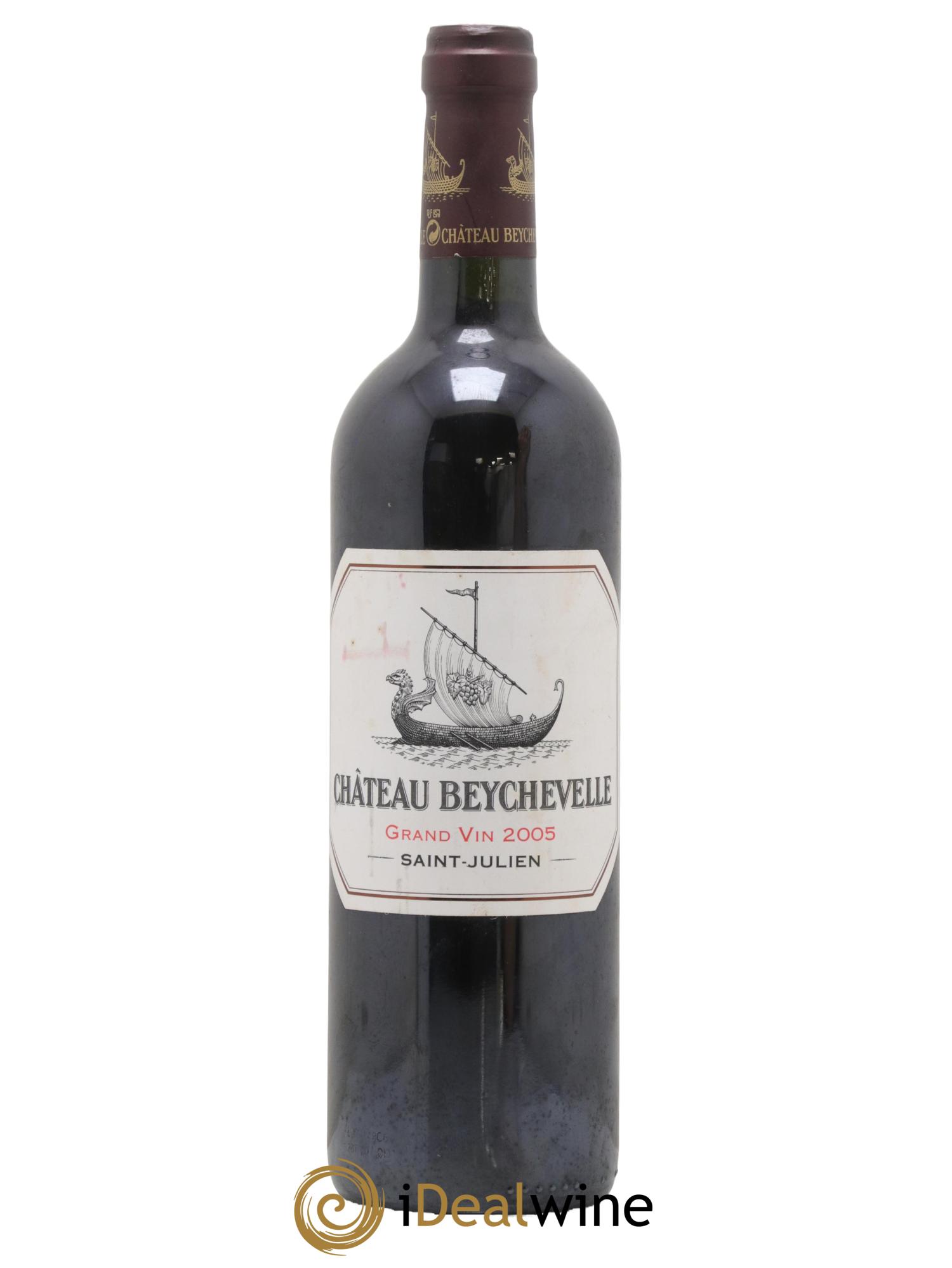 Château Beychevelle 4ème Grand Cru Classé 2005 - Lot de 1 bouteille - 0