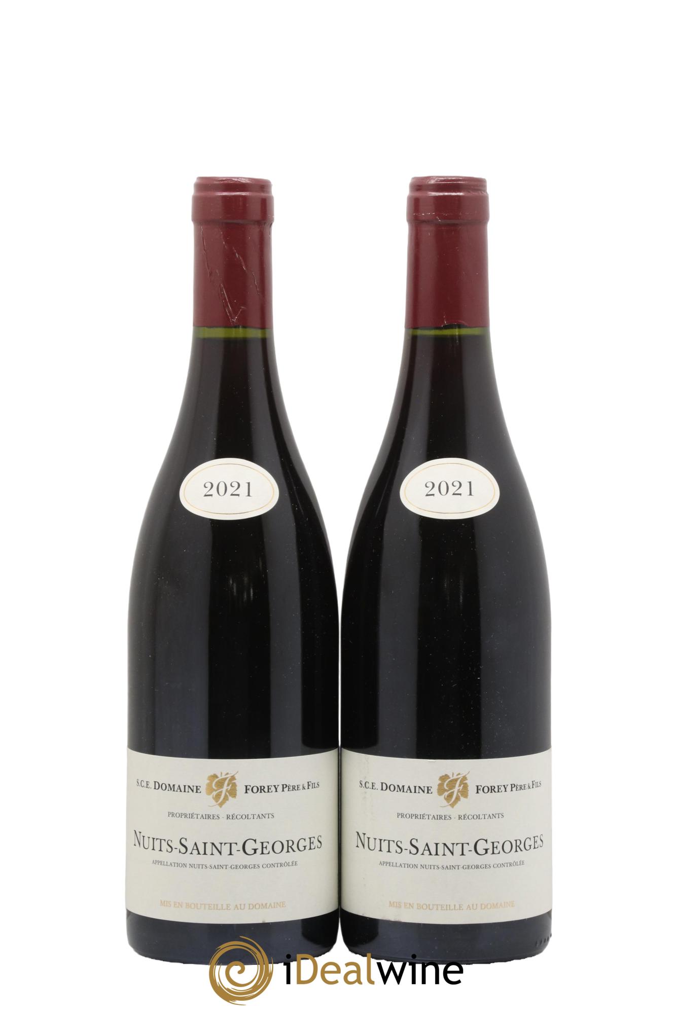 Nuits-Saint-Georges Forey Père et Fils (Domaine)  2021 - Lot of 2 bottles - 0