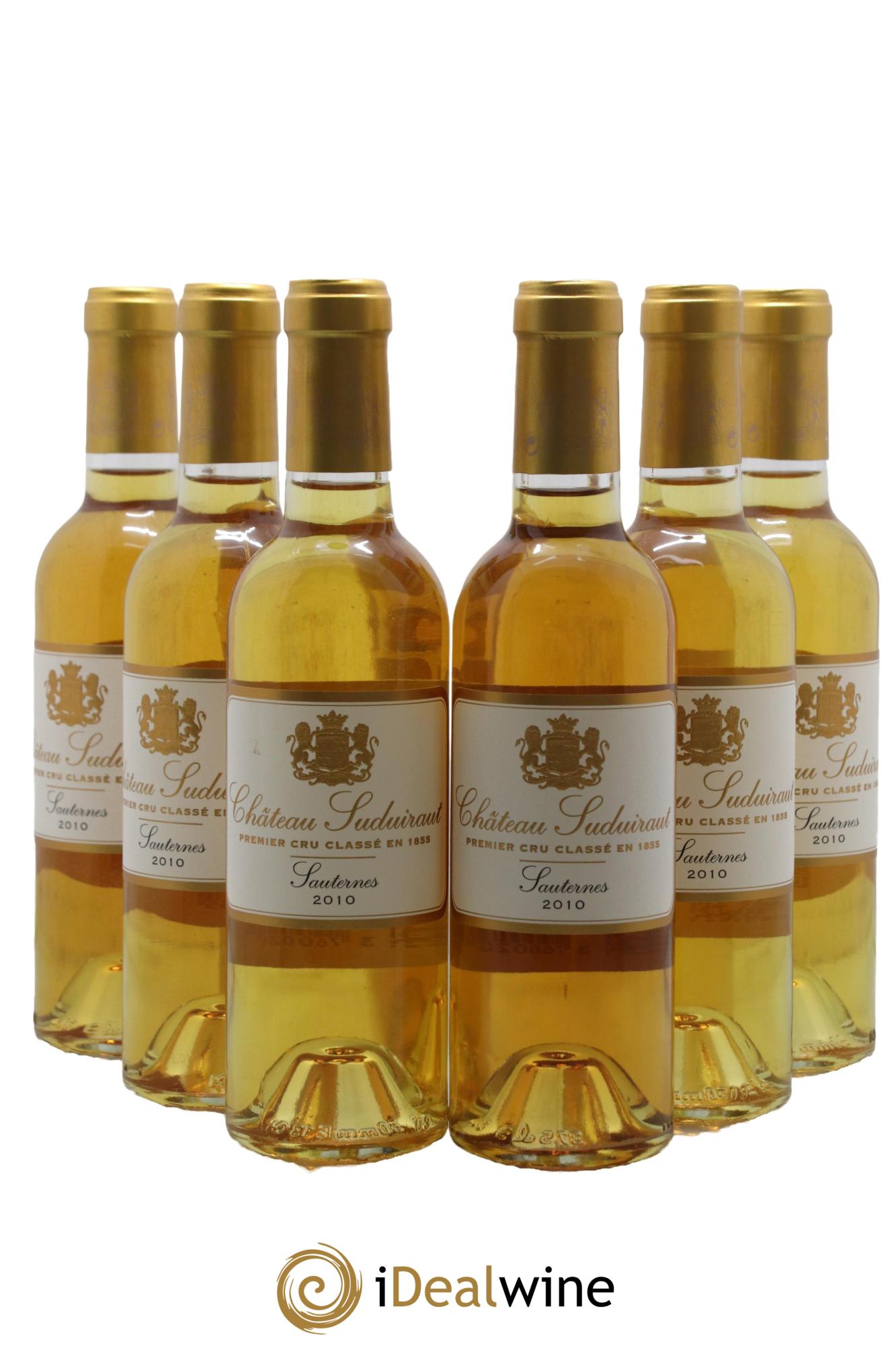 Château Suduiraut 1er Grand Cru Classé 2010 - Posten von 24 Demi-Flaschen - 1