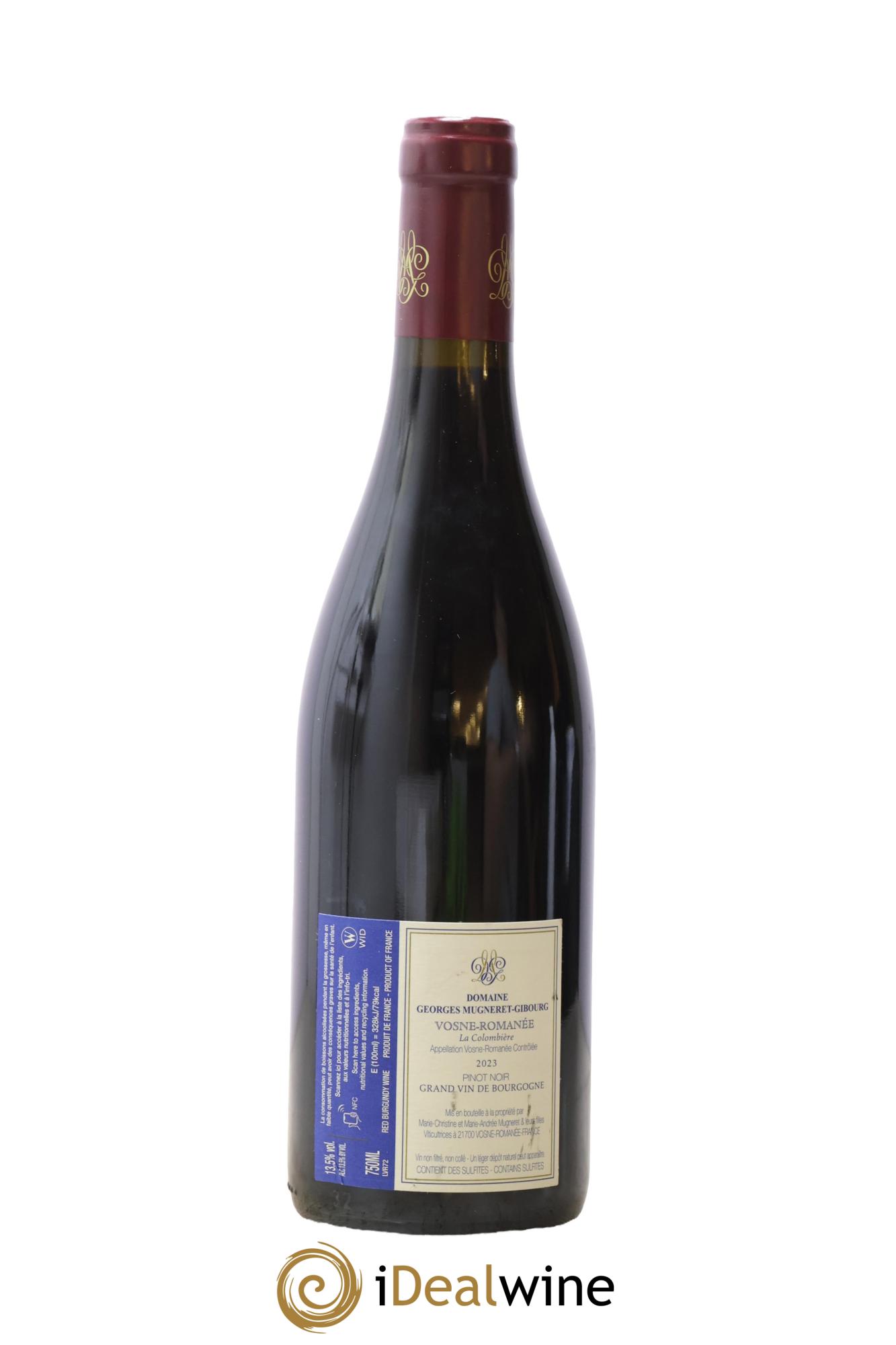 Vosne-Romanée La Colombière Mugneret-Gibourg (Domaine) 2023 - Lot de 1 bouteille - 1