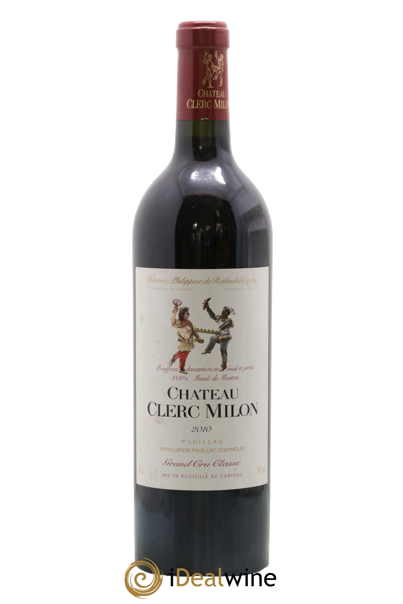Château Clerc Milon 5ème Grand Cru Classé 2010 - Lot de 1 bouteille - 0