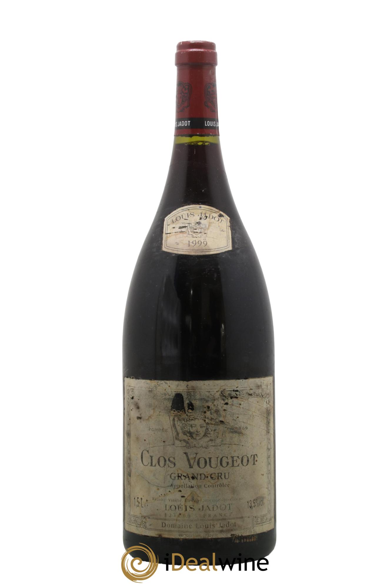 Clos de Vougeot Grand Cru Louis Jadot (Domaine) 1999 - Lotto di 1 magnum - 0