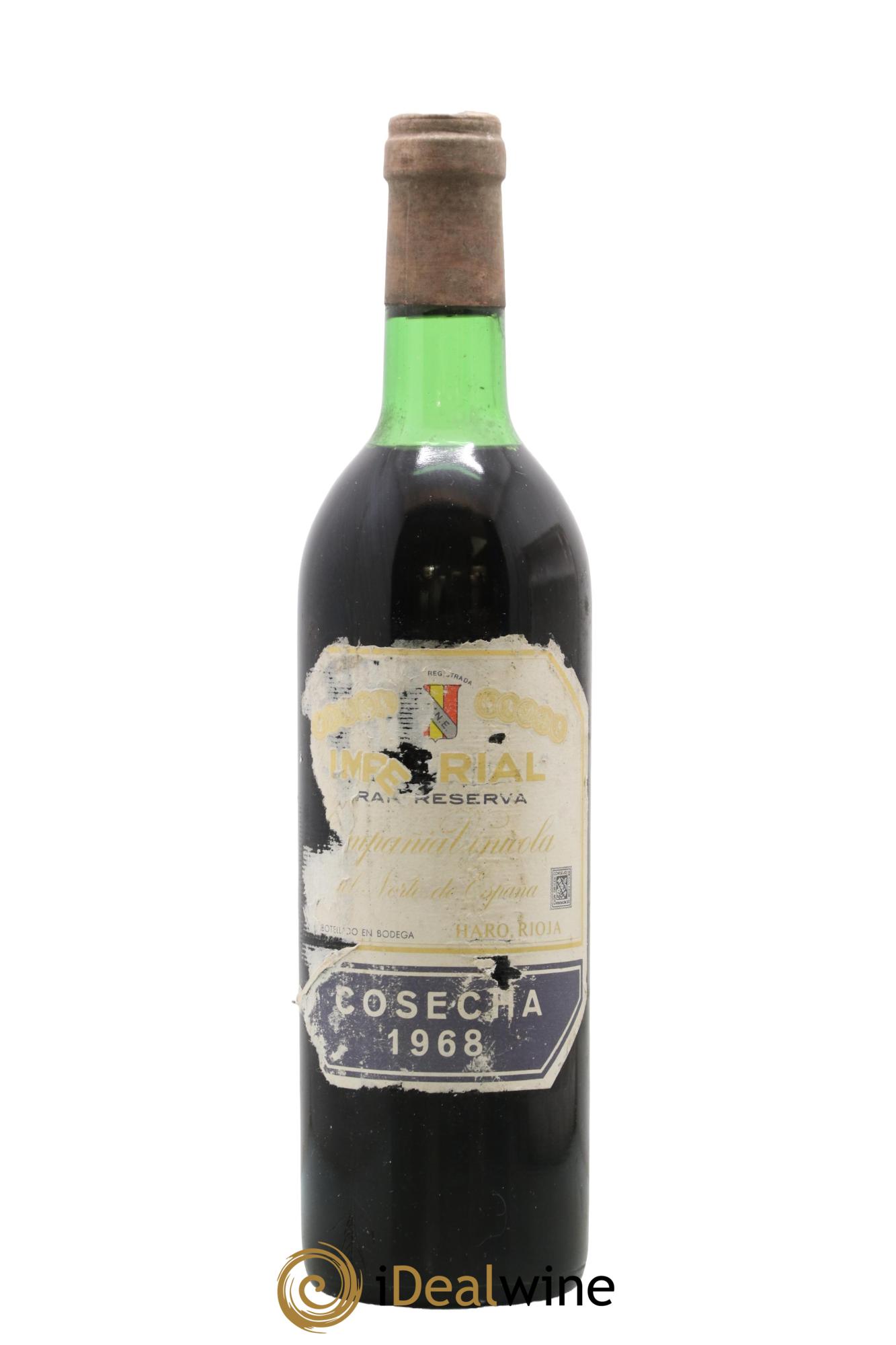 Rioja DOCG Imperial Gran Reserva Compania Vinicola del Norte de Espana 1968 - Lot of 1 bottle - 0