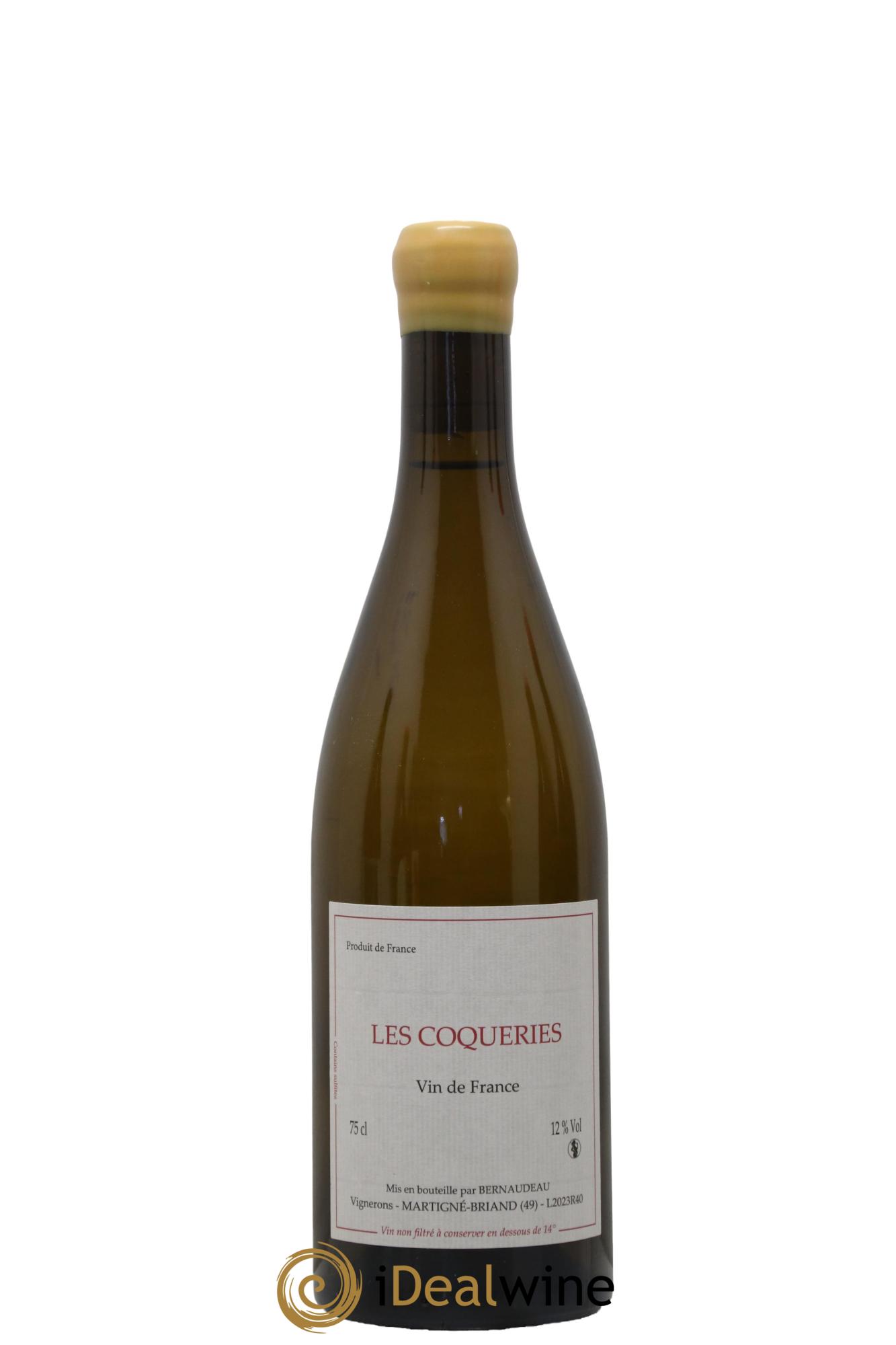 Vin de France Les Coqueries Stéphane Bernaudeau (Domaine) 2023 - Lot de 1 bouteille - 0