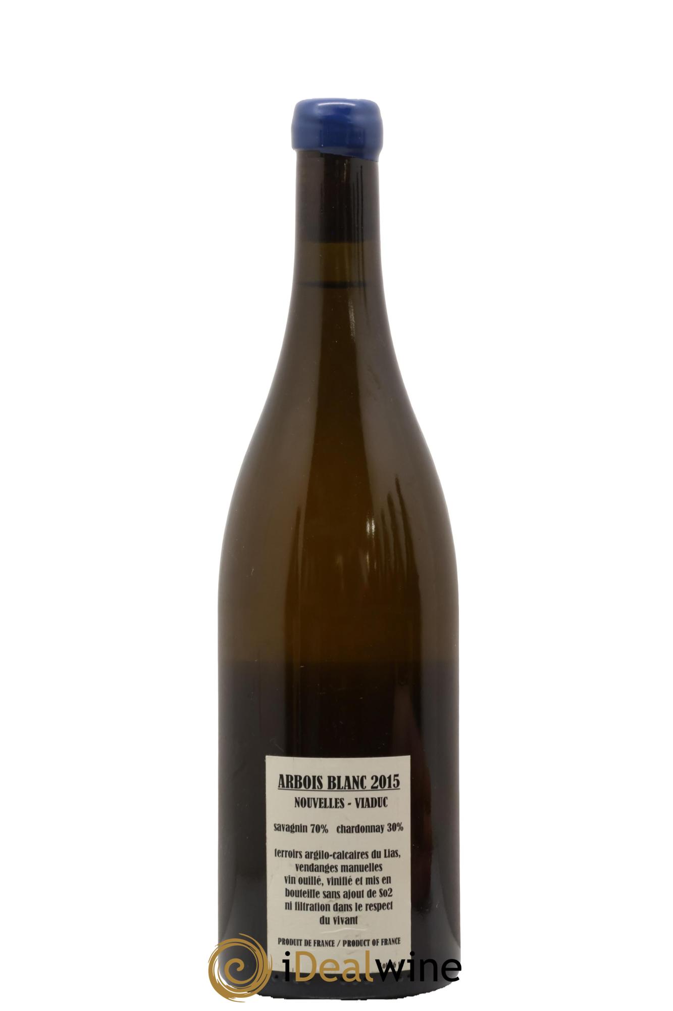Arbois Savagnin Chardonnay Nouvelles-Viaduc Adeline Houillon & Renaud Bruyère 2015 - Lot de 1 bouteille - 1