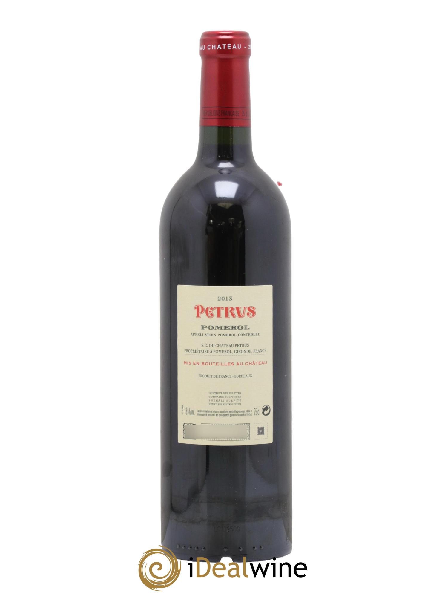 Petrus 2013 - Lot de 1 bouteille - 1