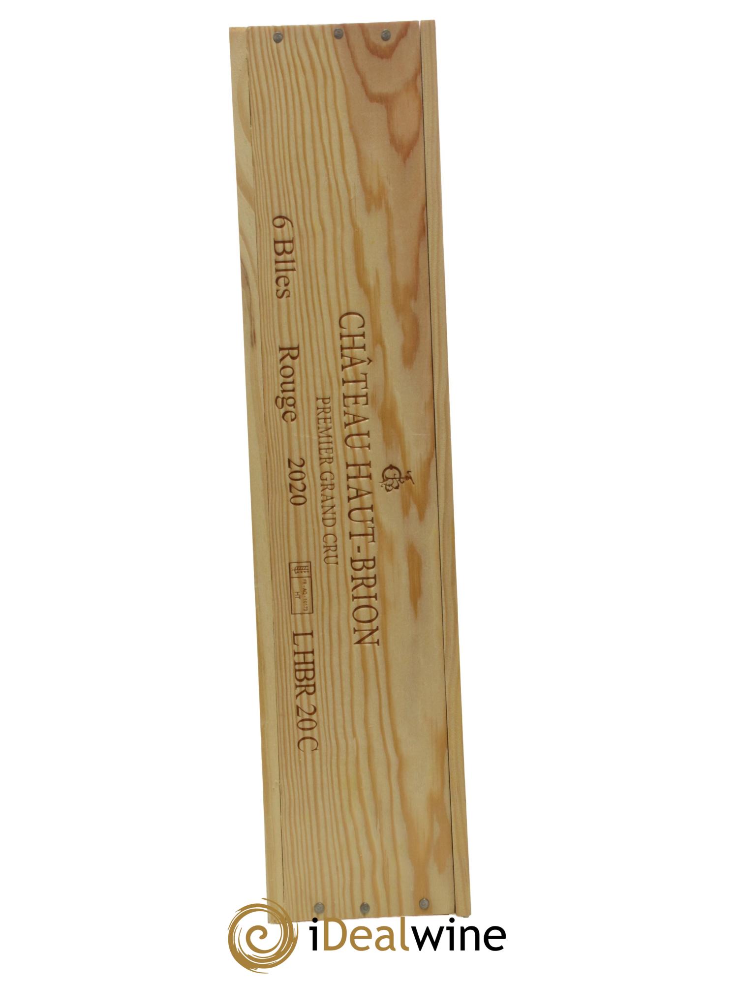 Château Haut Brion 1er Grand Cru Classé 2020 - Lot of 6 bottles - 6