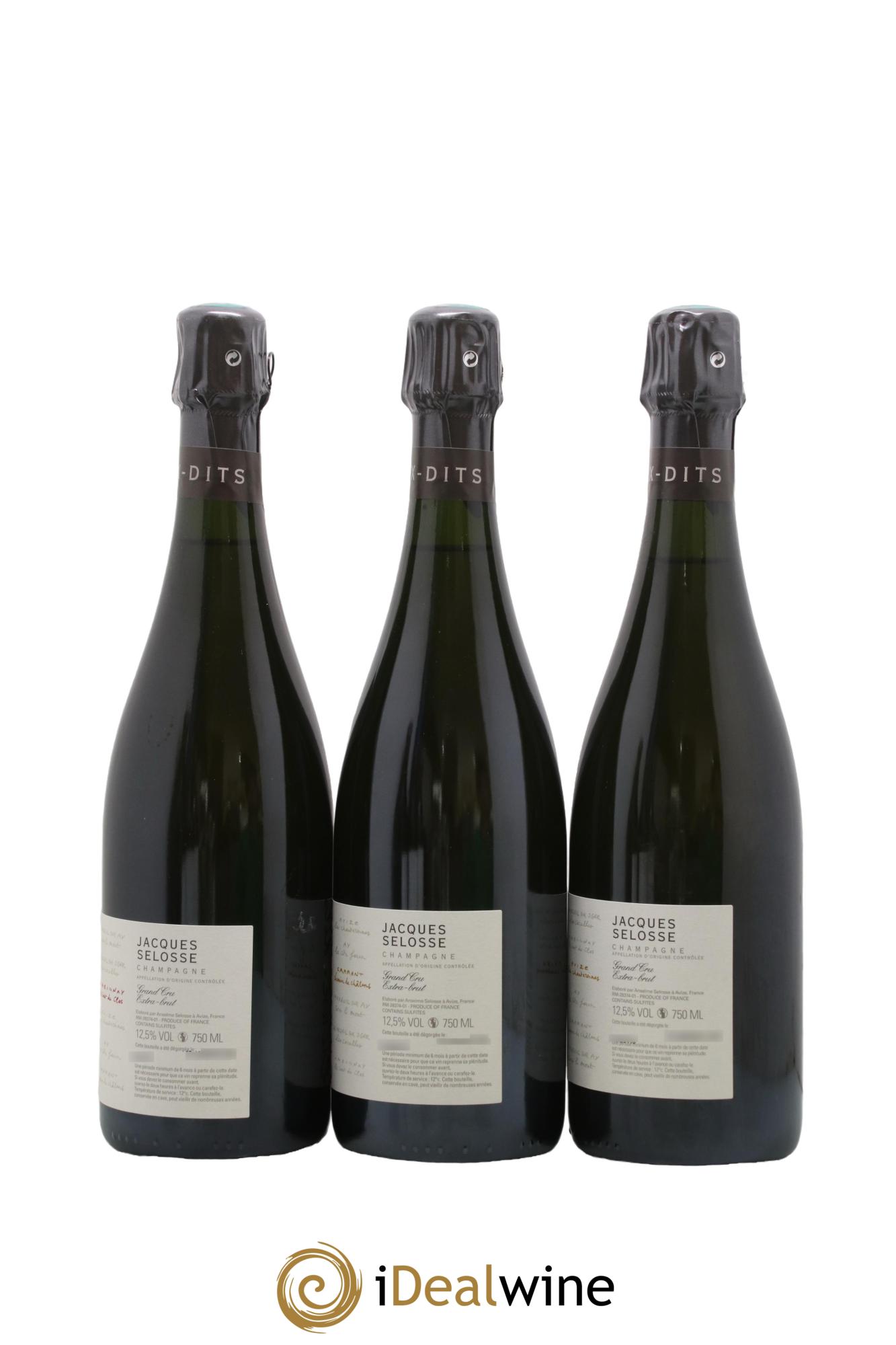 Caisse Collection Lieux-dits Jacques Selosse - Lot of 6 bottles - 3