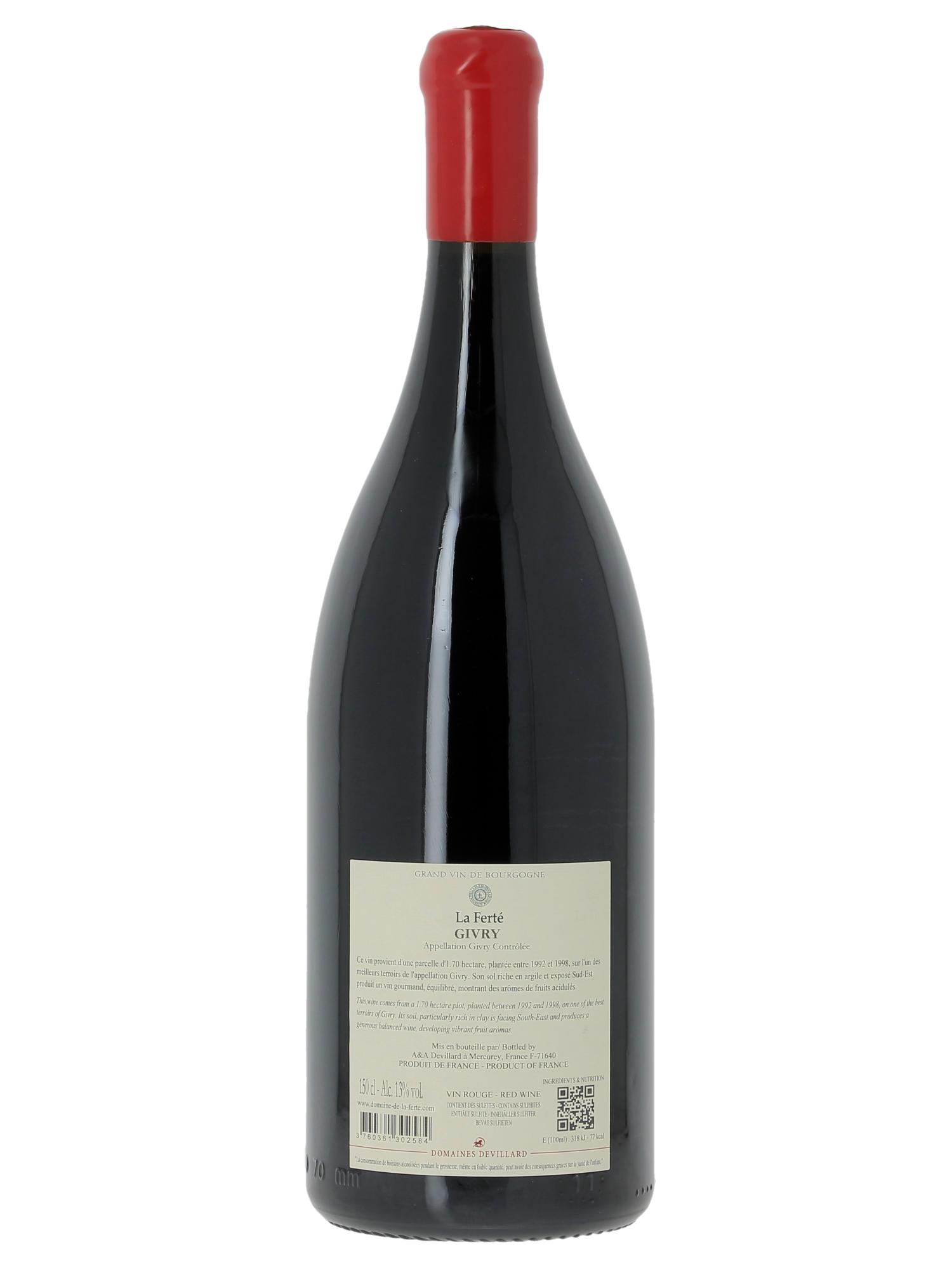 Givry Domaine de la Ferté  2024 - Lot of 1 magnum - 1