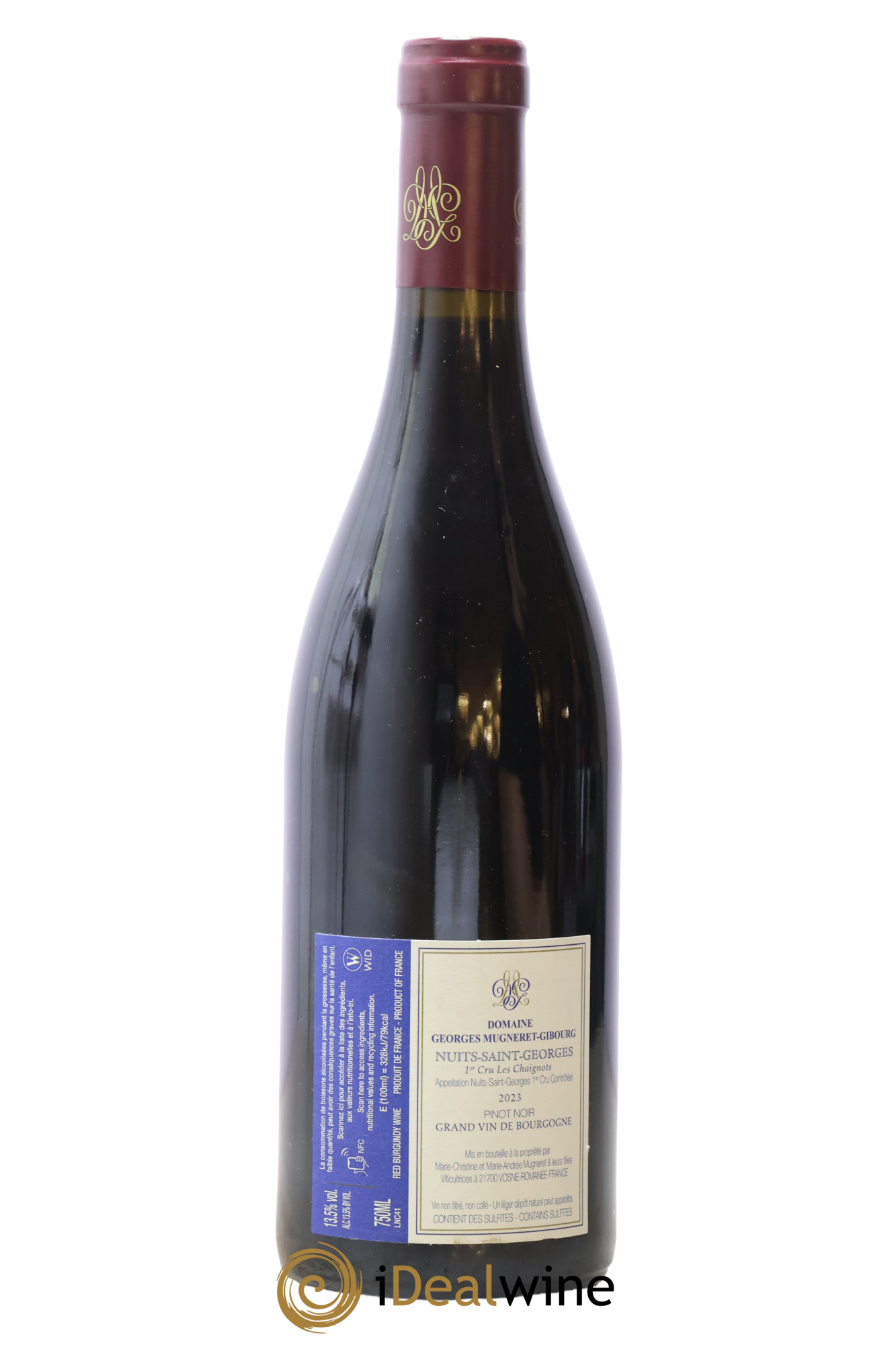 Nuits-Saint-Georges 1er Cru Les Chaignots Mugneret-Gibourg (Domaine) 2023 - Lot de 1 bouteille - 1
